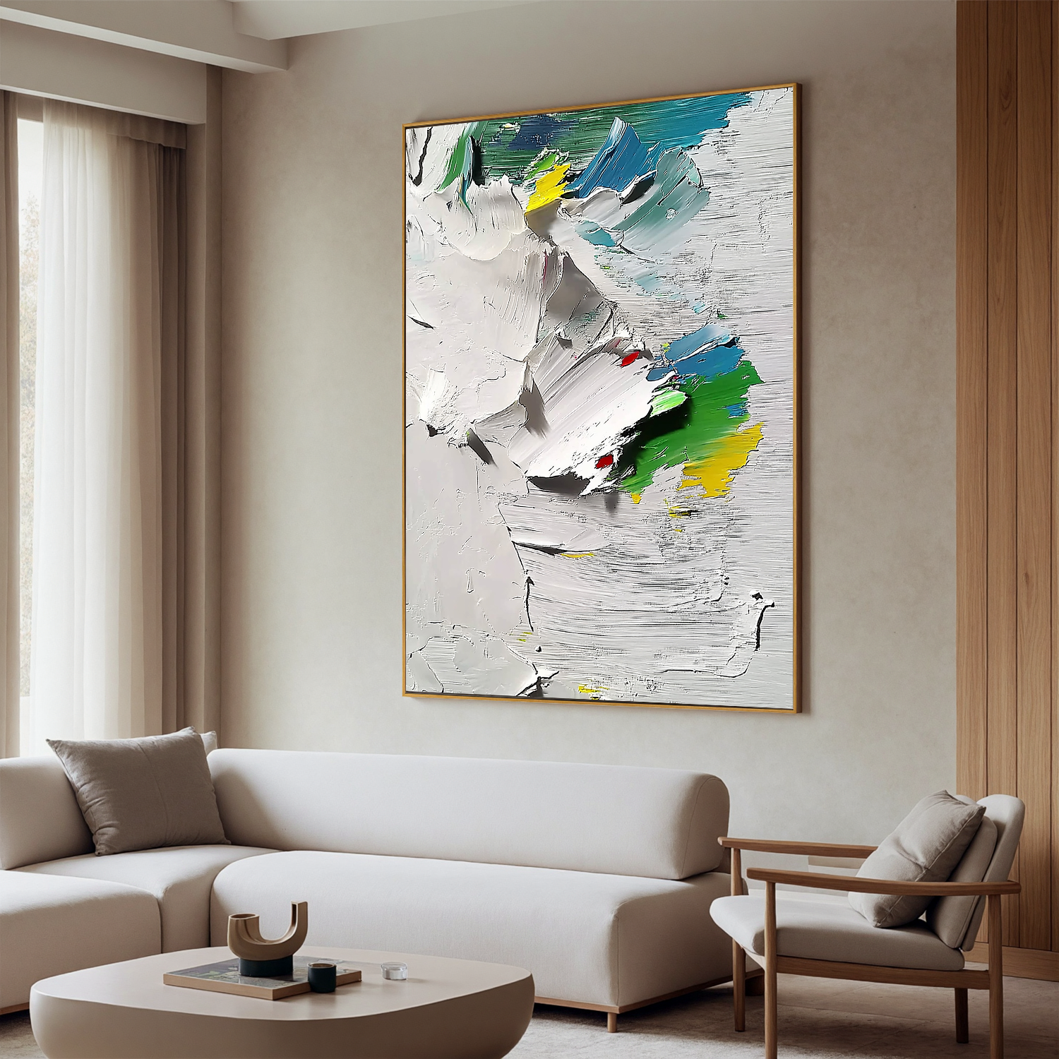 Plaster-texture-art #ZY 474