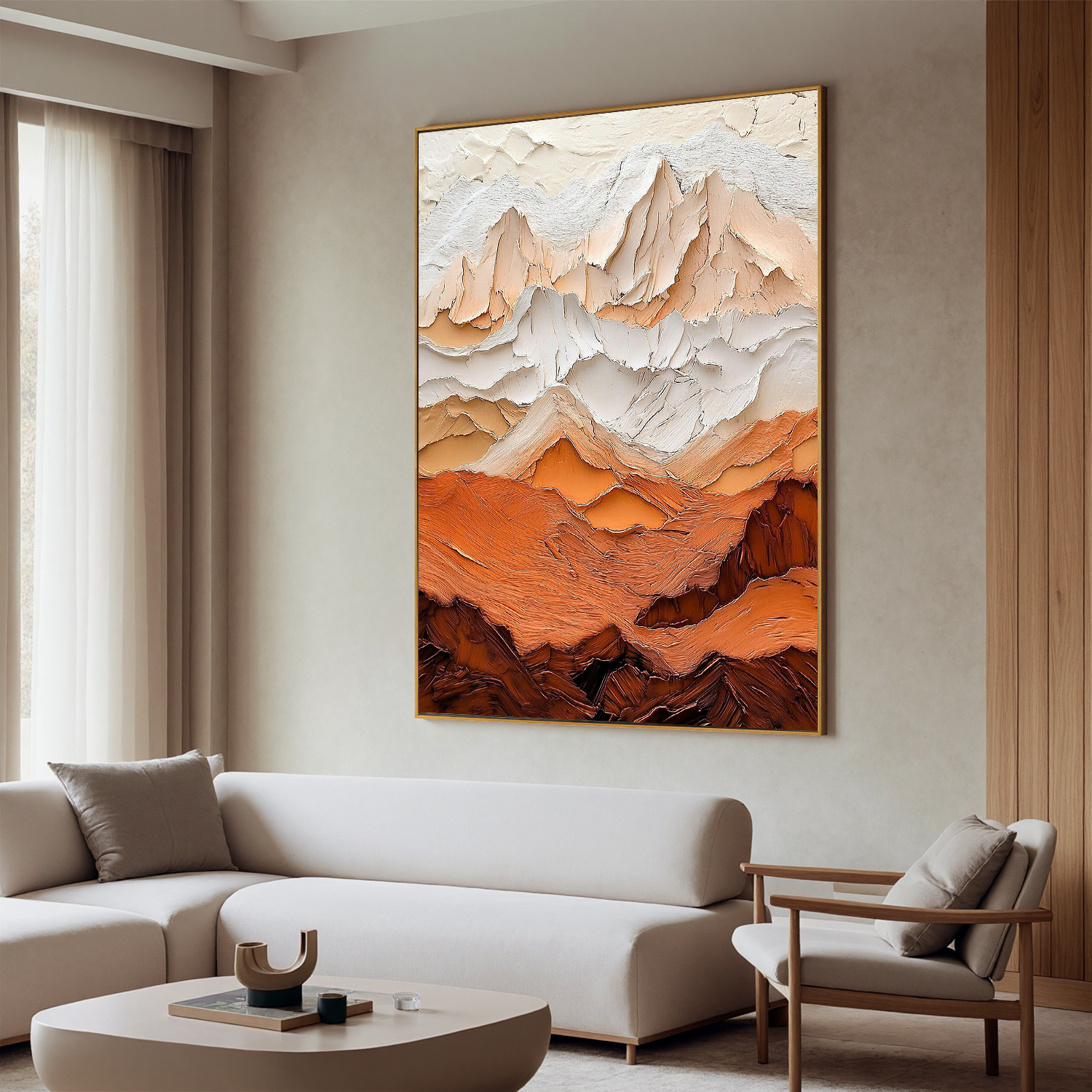 Mountains-valley Art #ZY 461