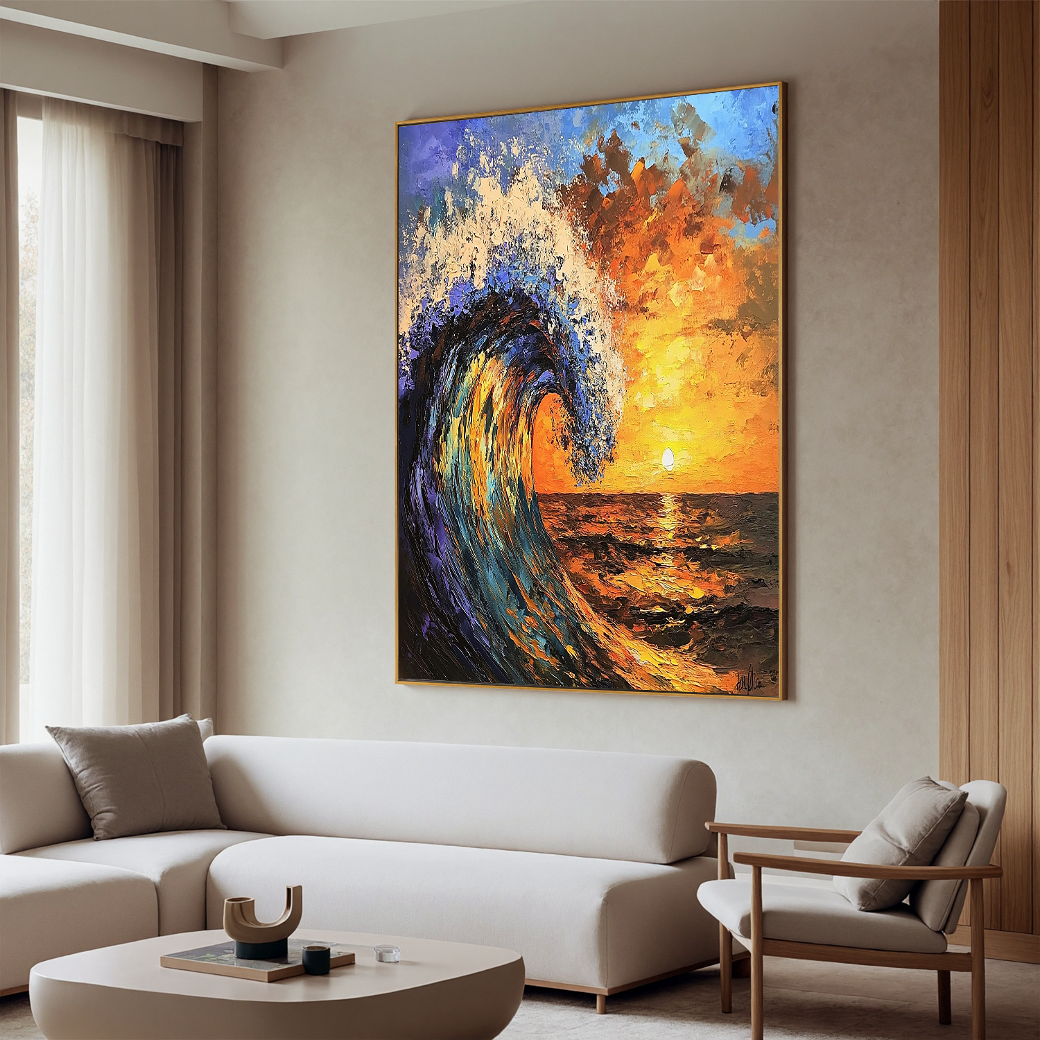 Ocean-sky Art #ZY 618