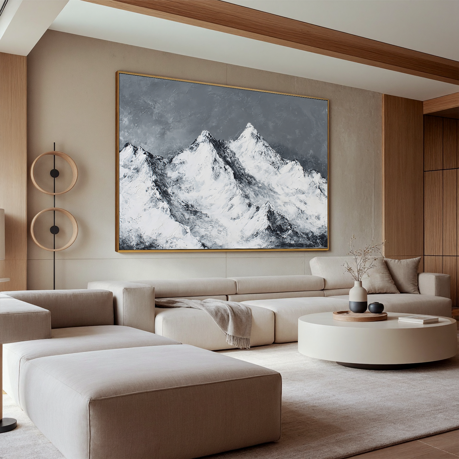 Mountains-valley Art #ZY 530