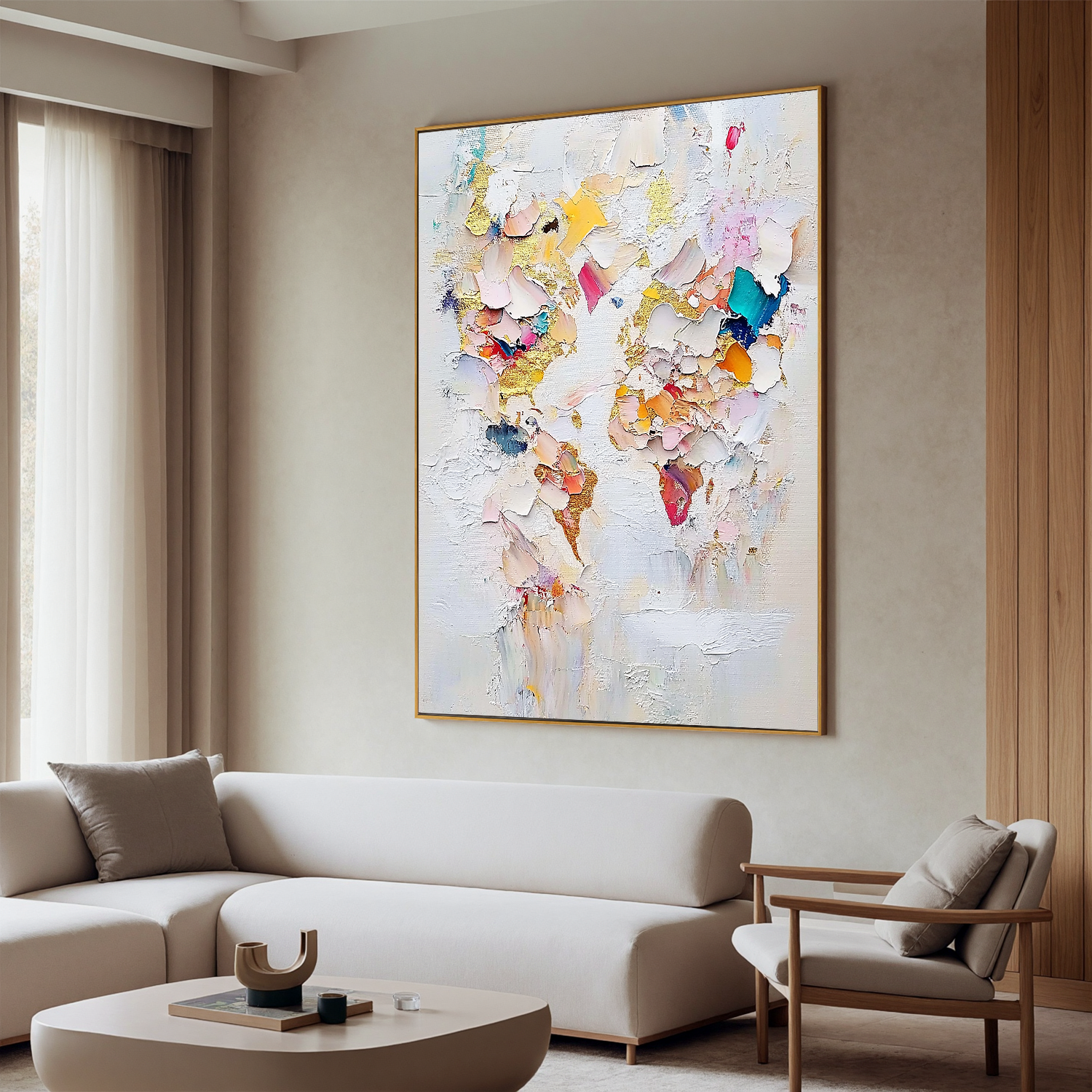 Plaster-texture-art #ZY 612