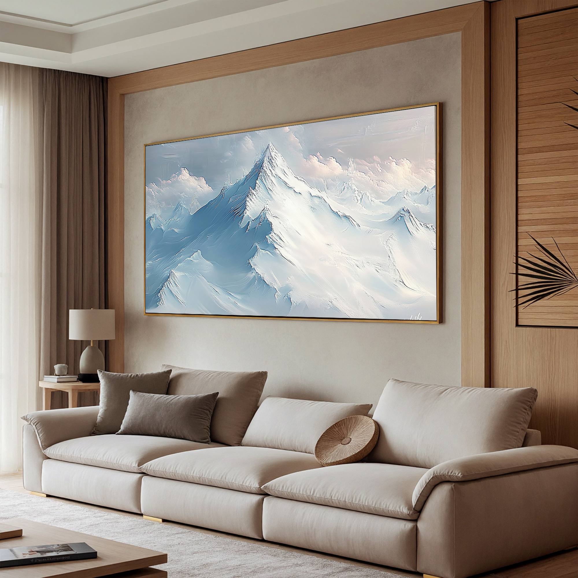 Mountains-valley Art #ZY 512