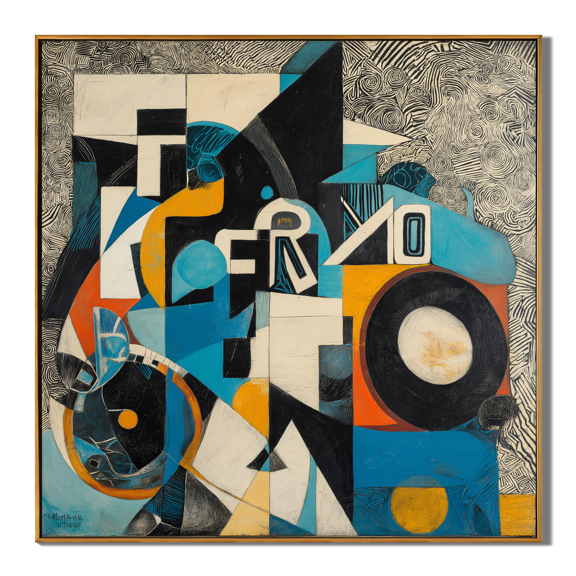 Geometry &Lines Art #ZY187