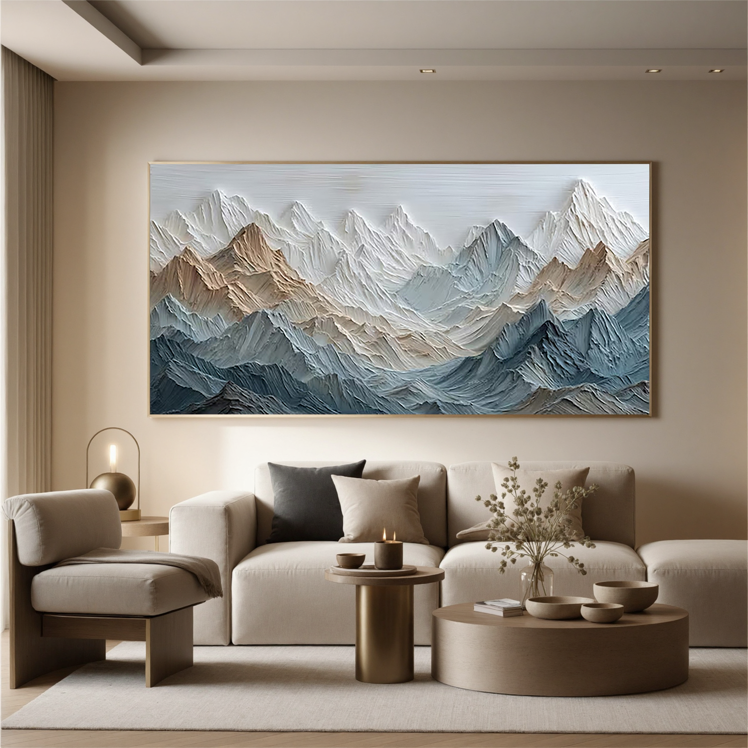 Mountains-valley-art #ZY 669