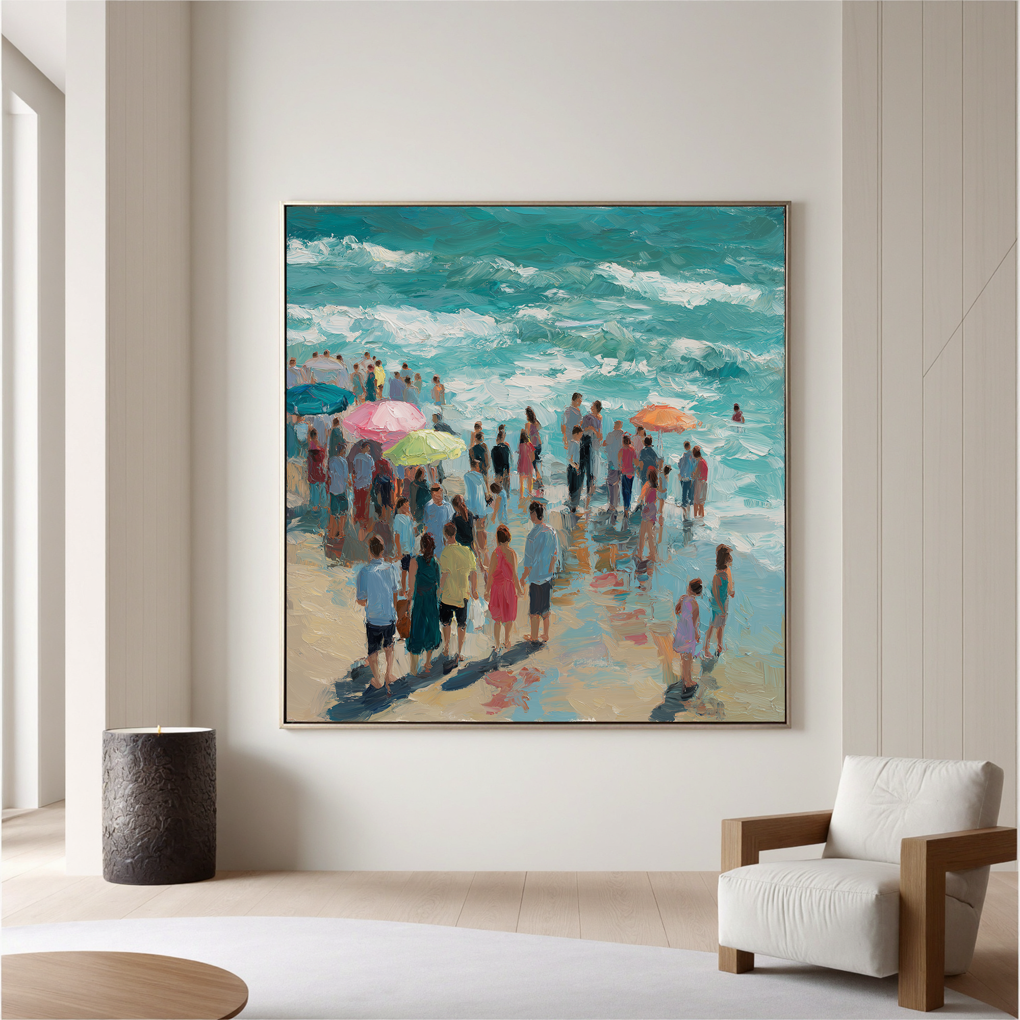 Plaster-art-texture-painting Art #ZY286