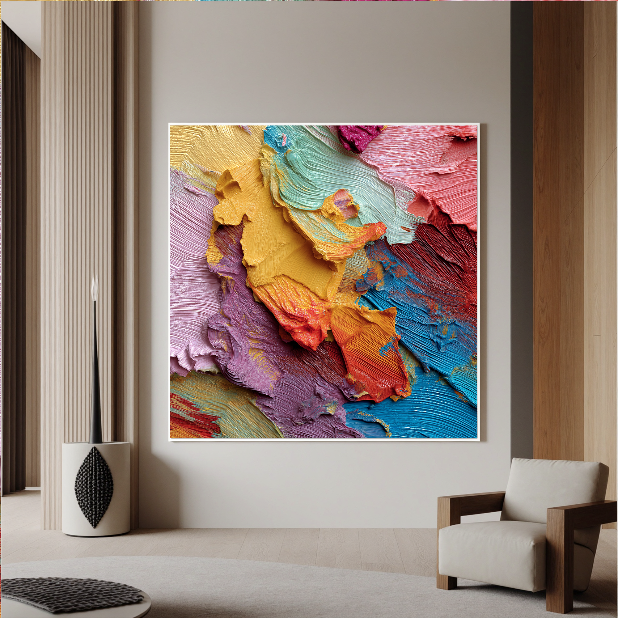 Colorful-painting Art #ZY135