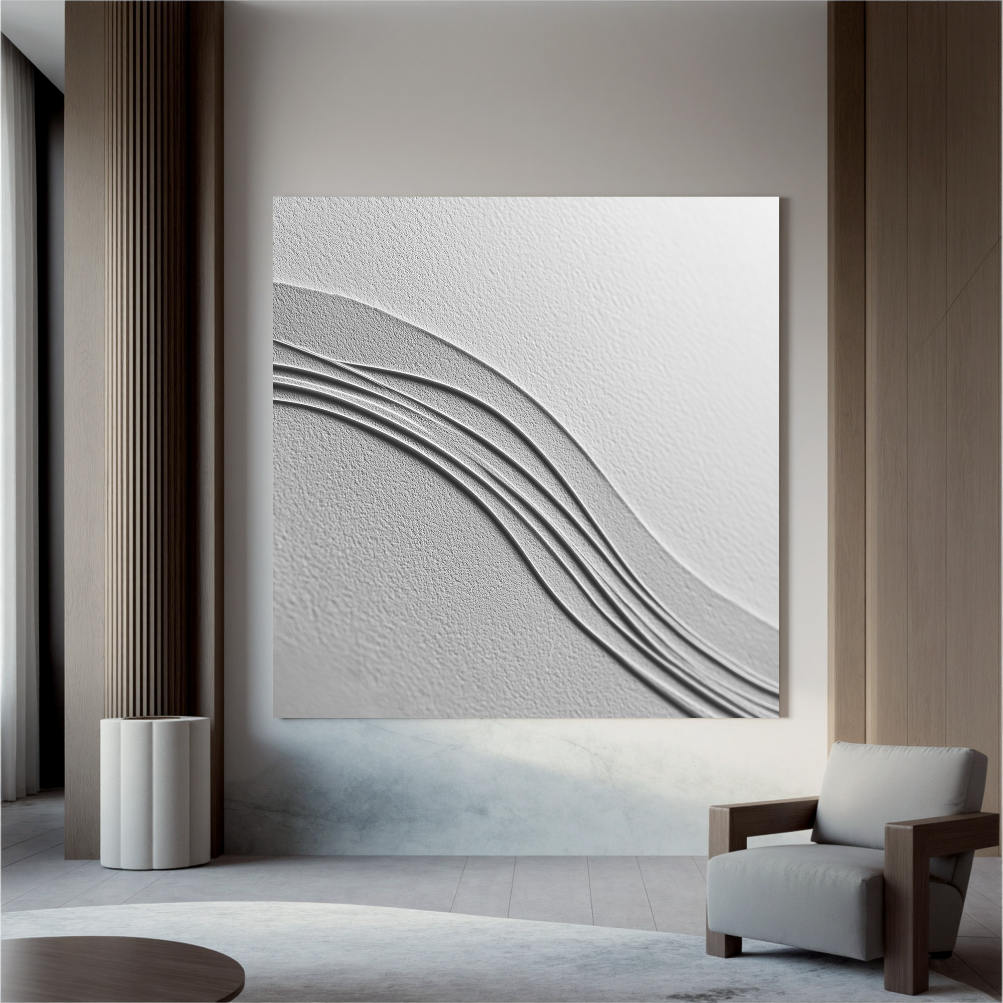 Plaster-art-texture-painting Art #ZY097