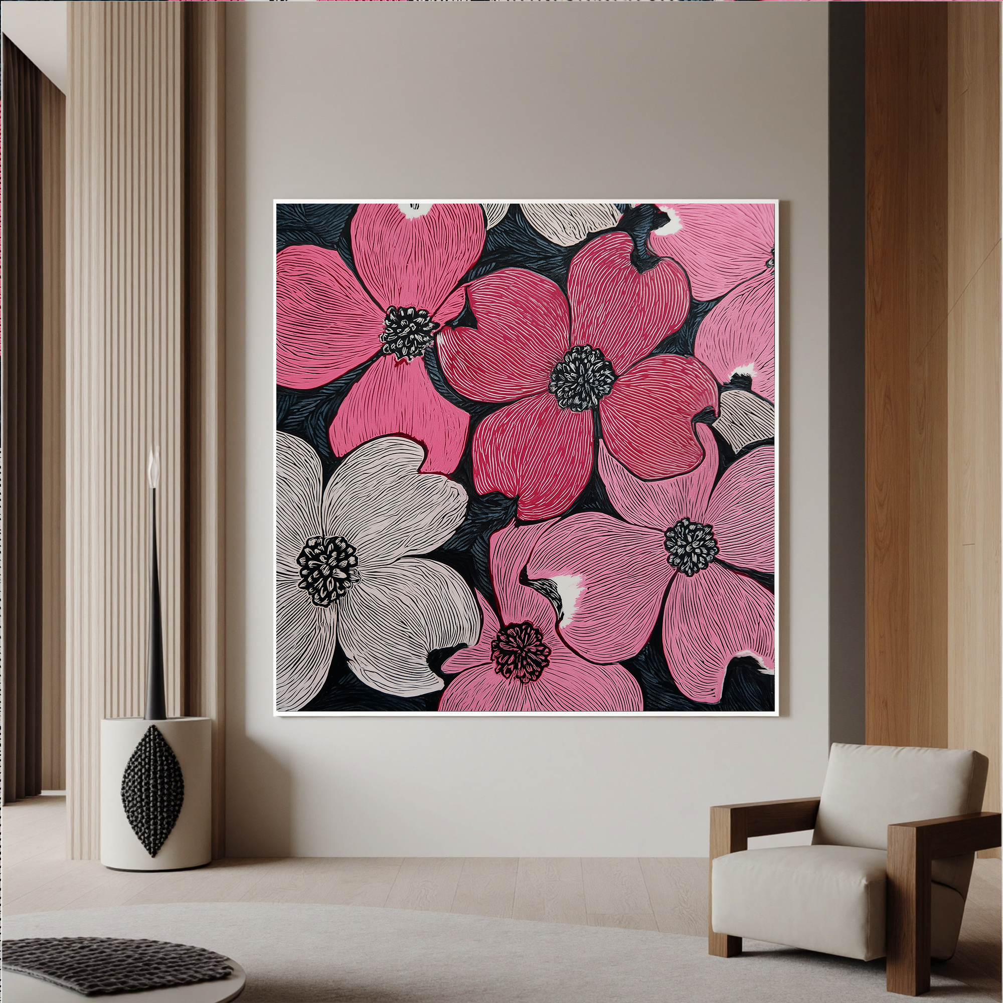 Flower-tree Art #ZY133