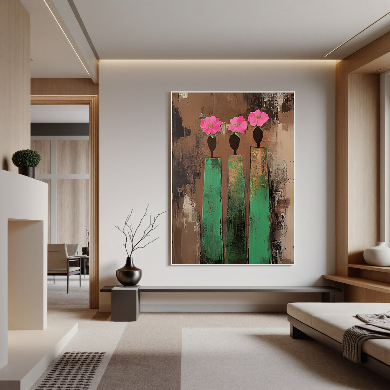 Flower-tree Art #ZY 571