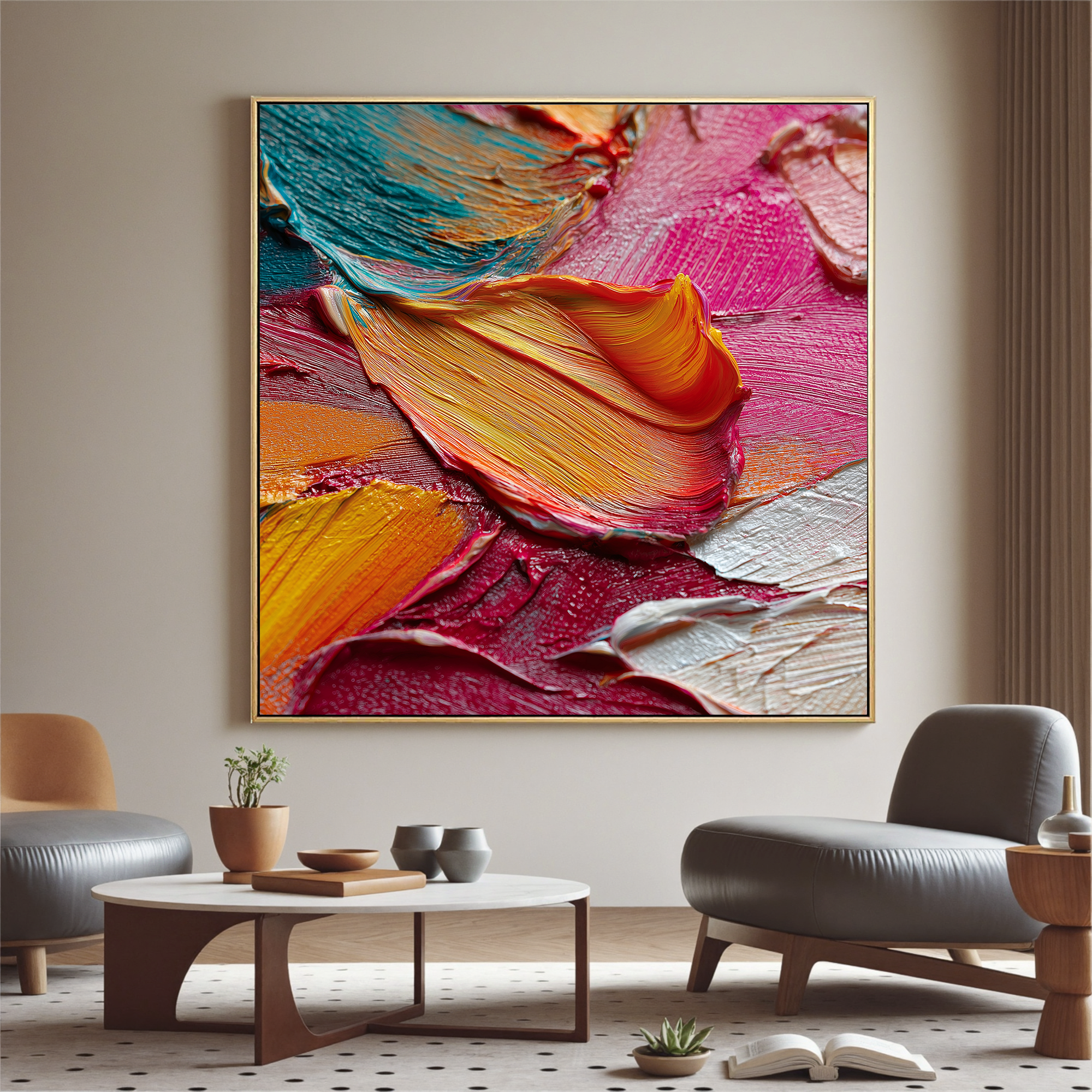 Colorful-painting Art #ZY043