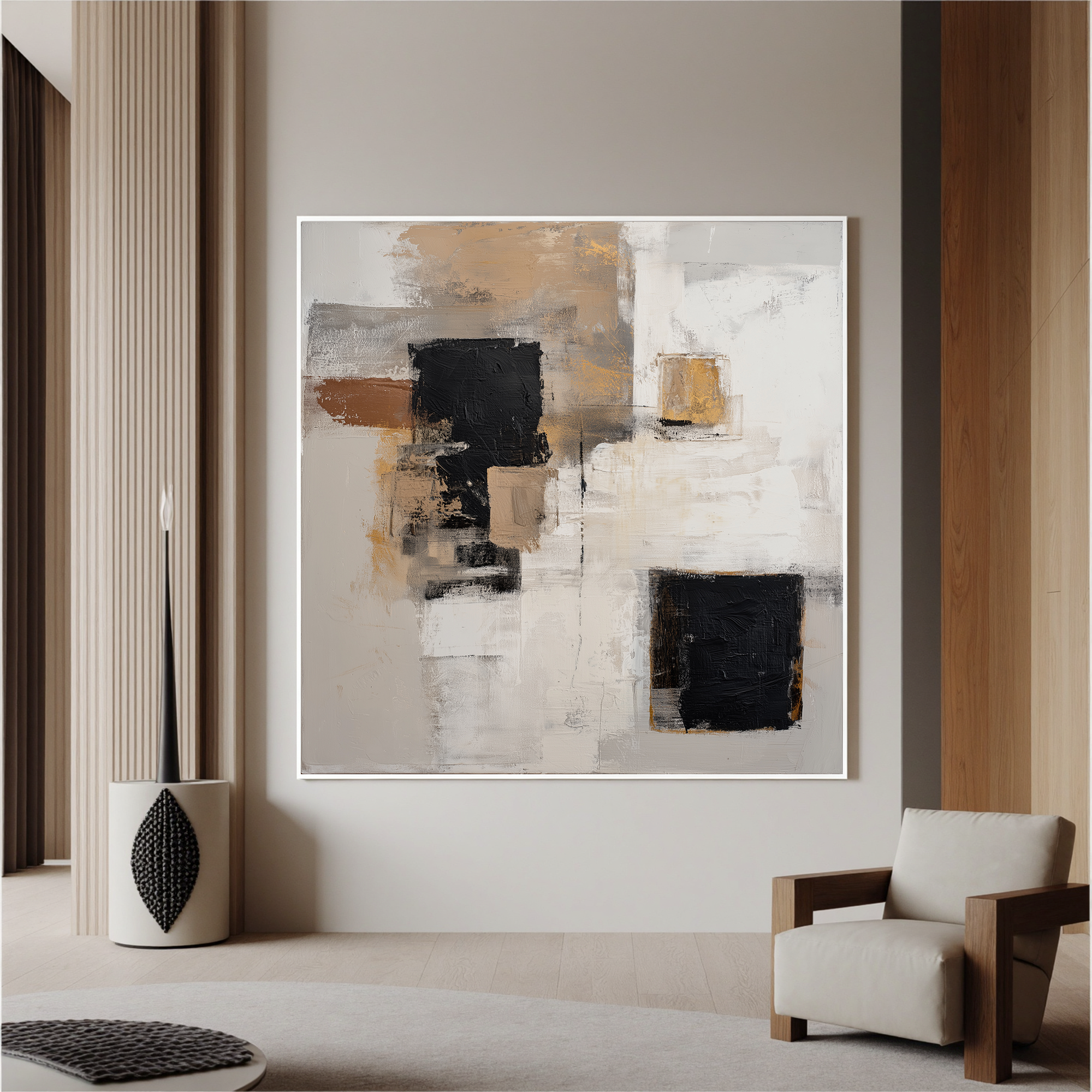 Plaster-art-texture-painting Art #ZY106