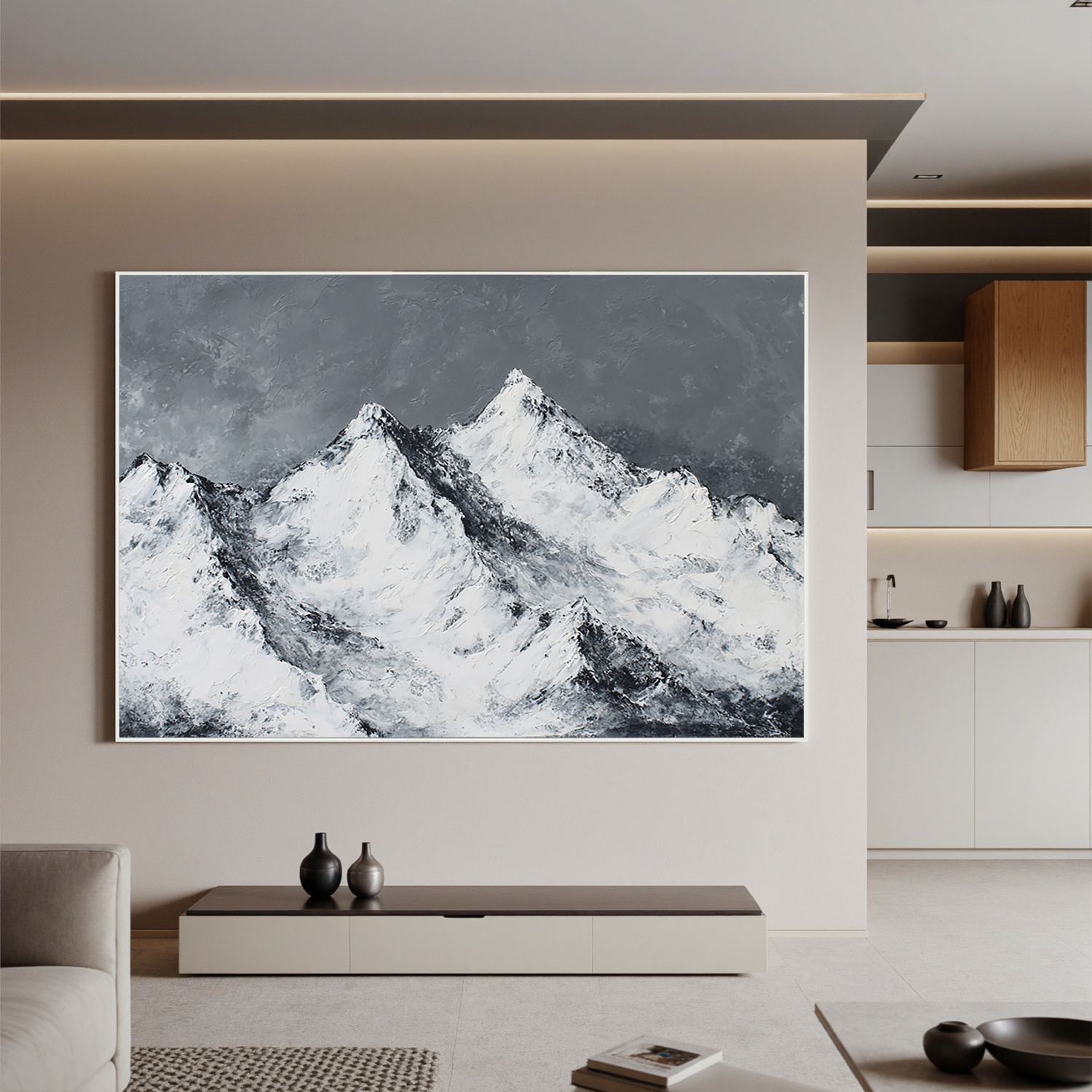 Mountains-valley Art #ZY 530