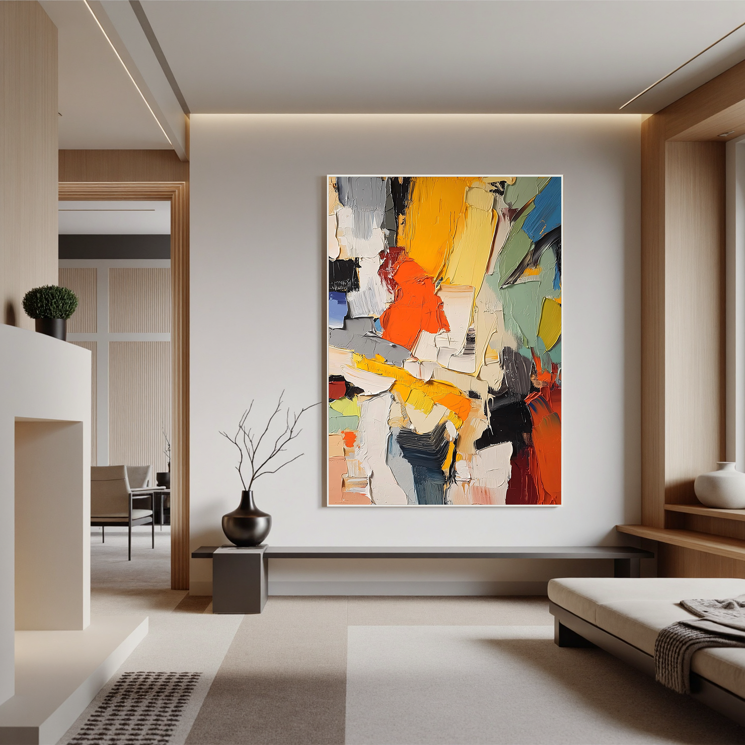 Plaster-texture-art #ZY 371