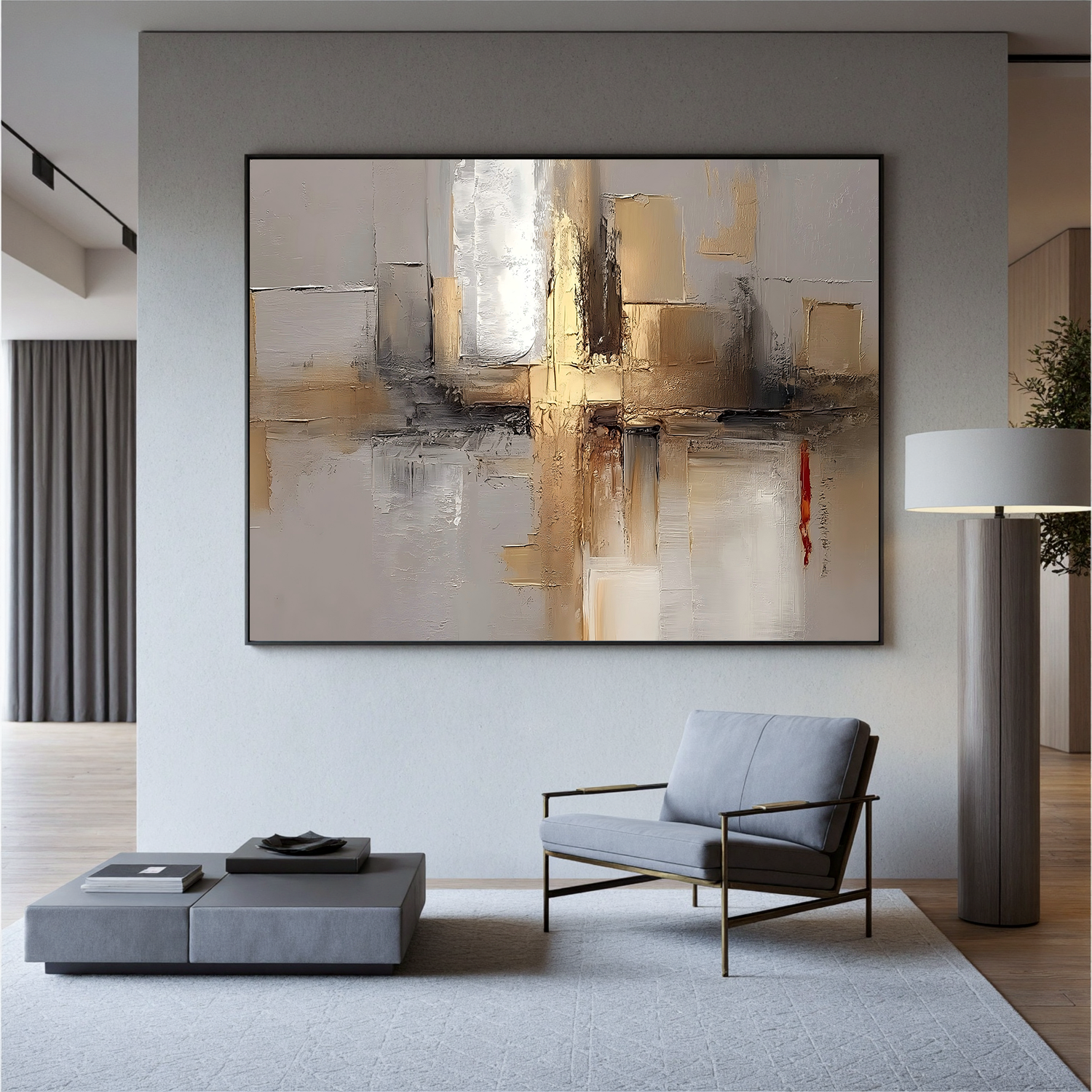 Plaster-texture Art #ZY 323