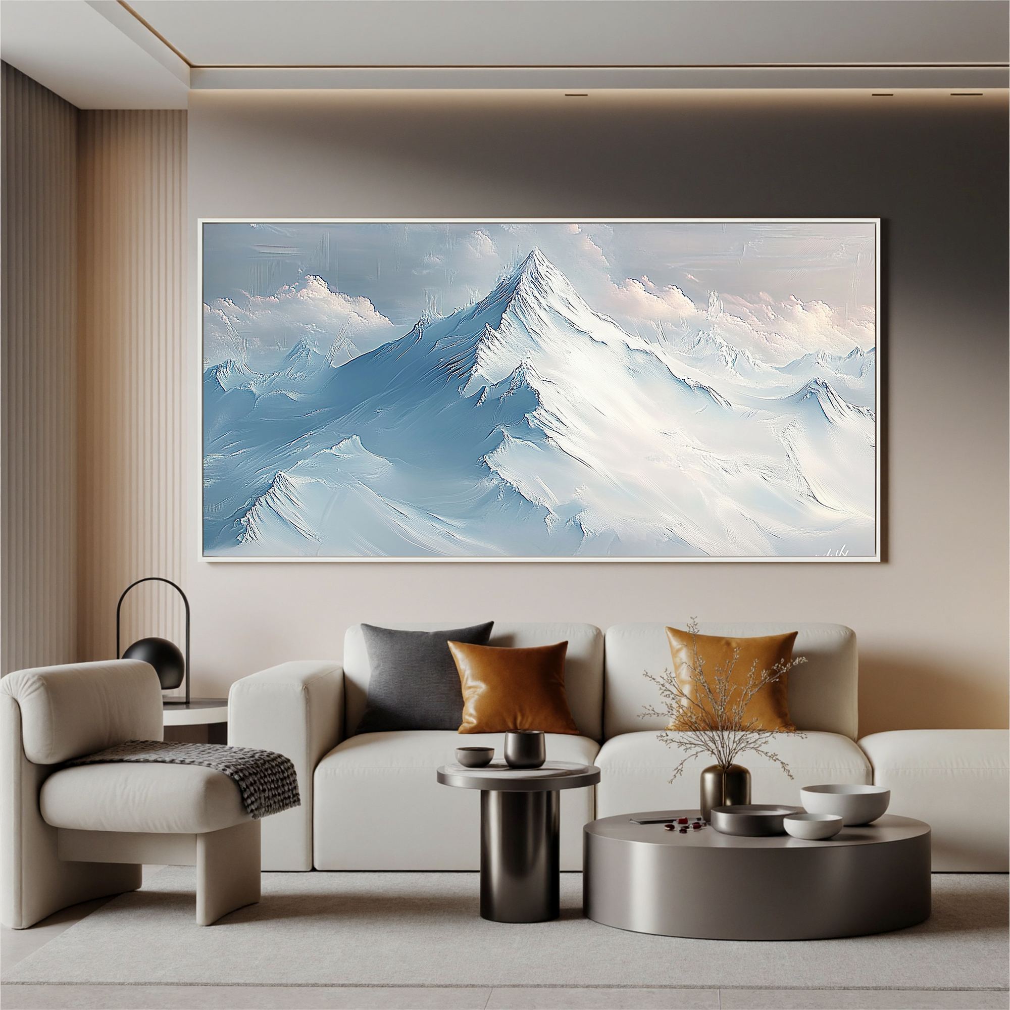 Mountains-valley Art #ZY 512