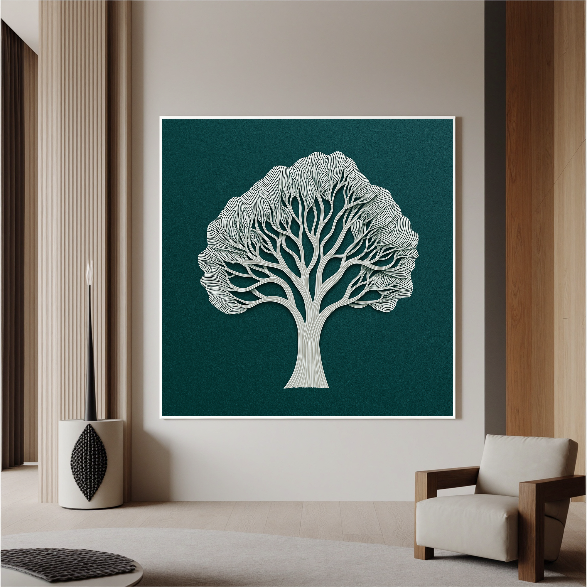 Flower-tree Art #ZY058