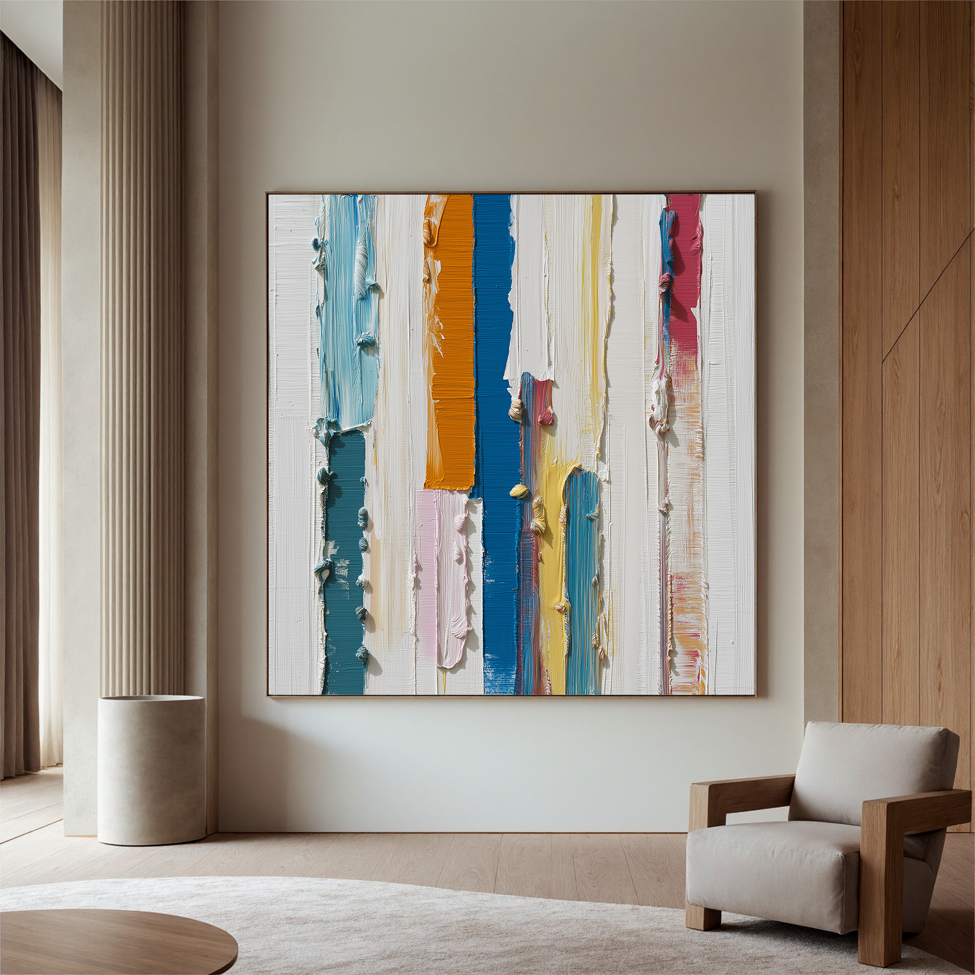 Plaster-art-texture-painting Art #ZY275