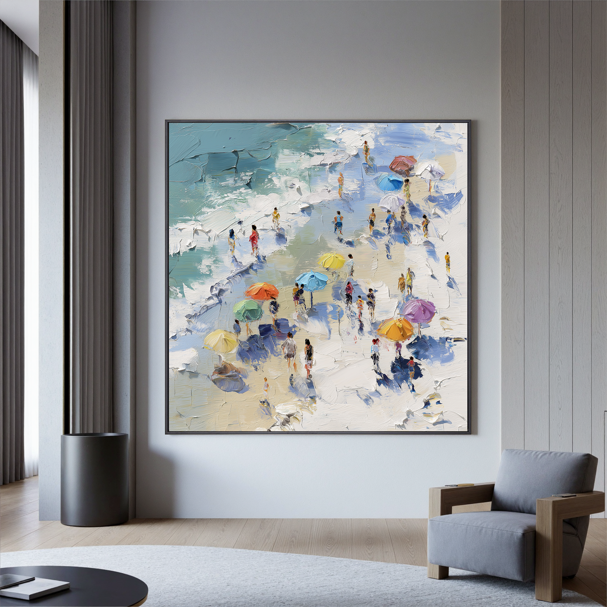 Plaster-art-texture-painting Art #ZY285