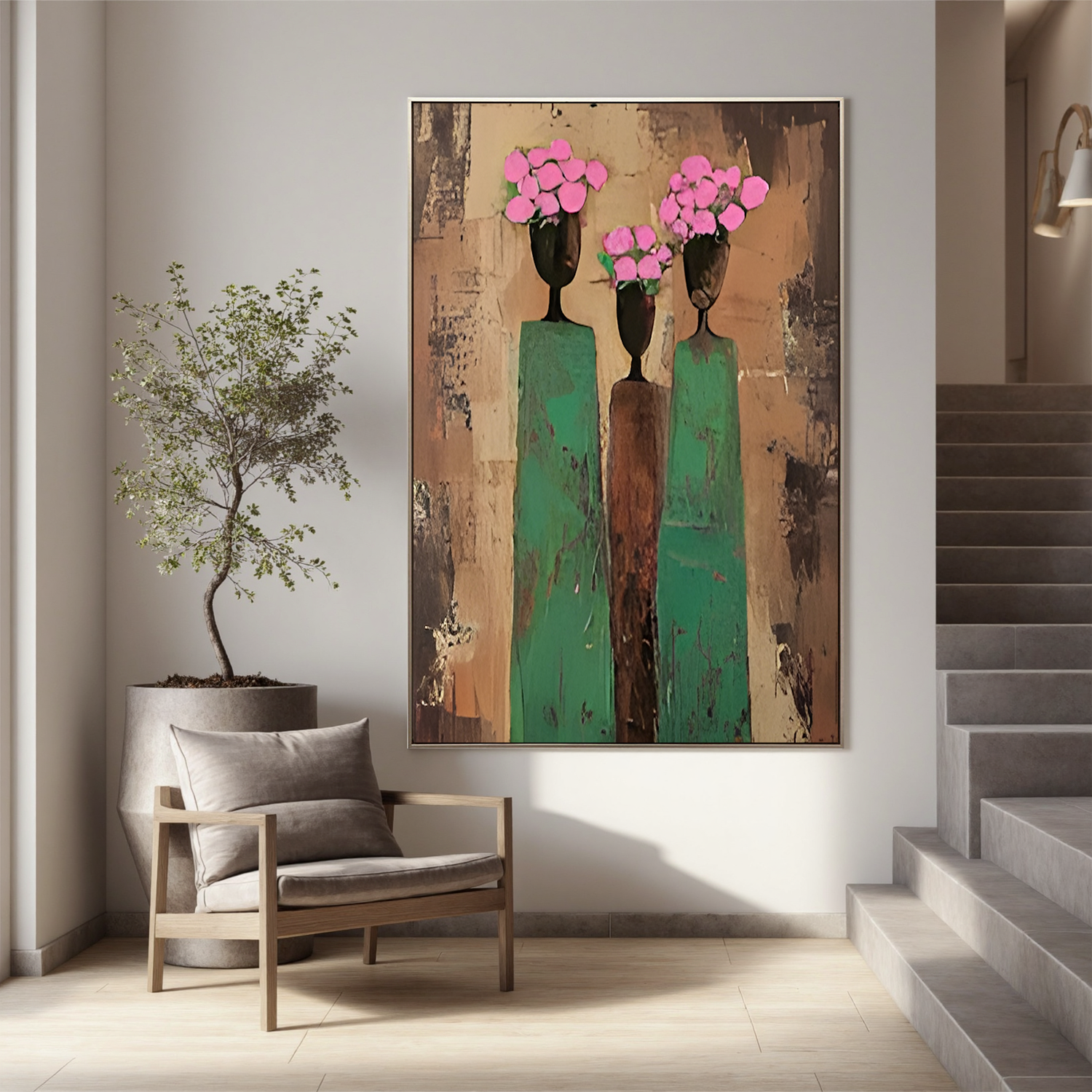 Flower-tree Art #ZY 569