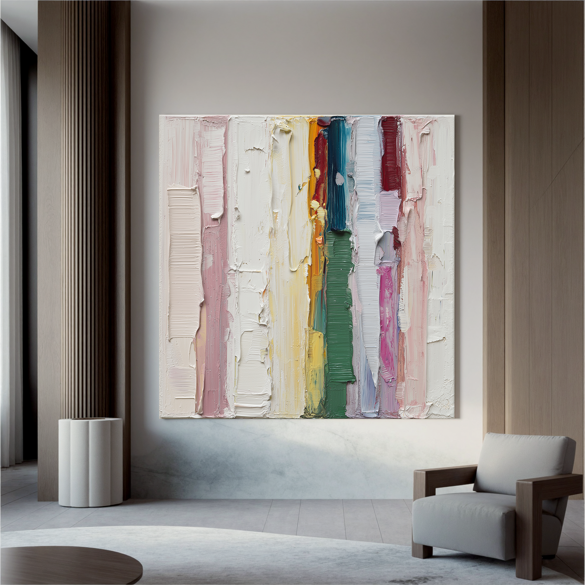 Plaster-art-texture-painting Art #ZY274