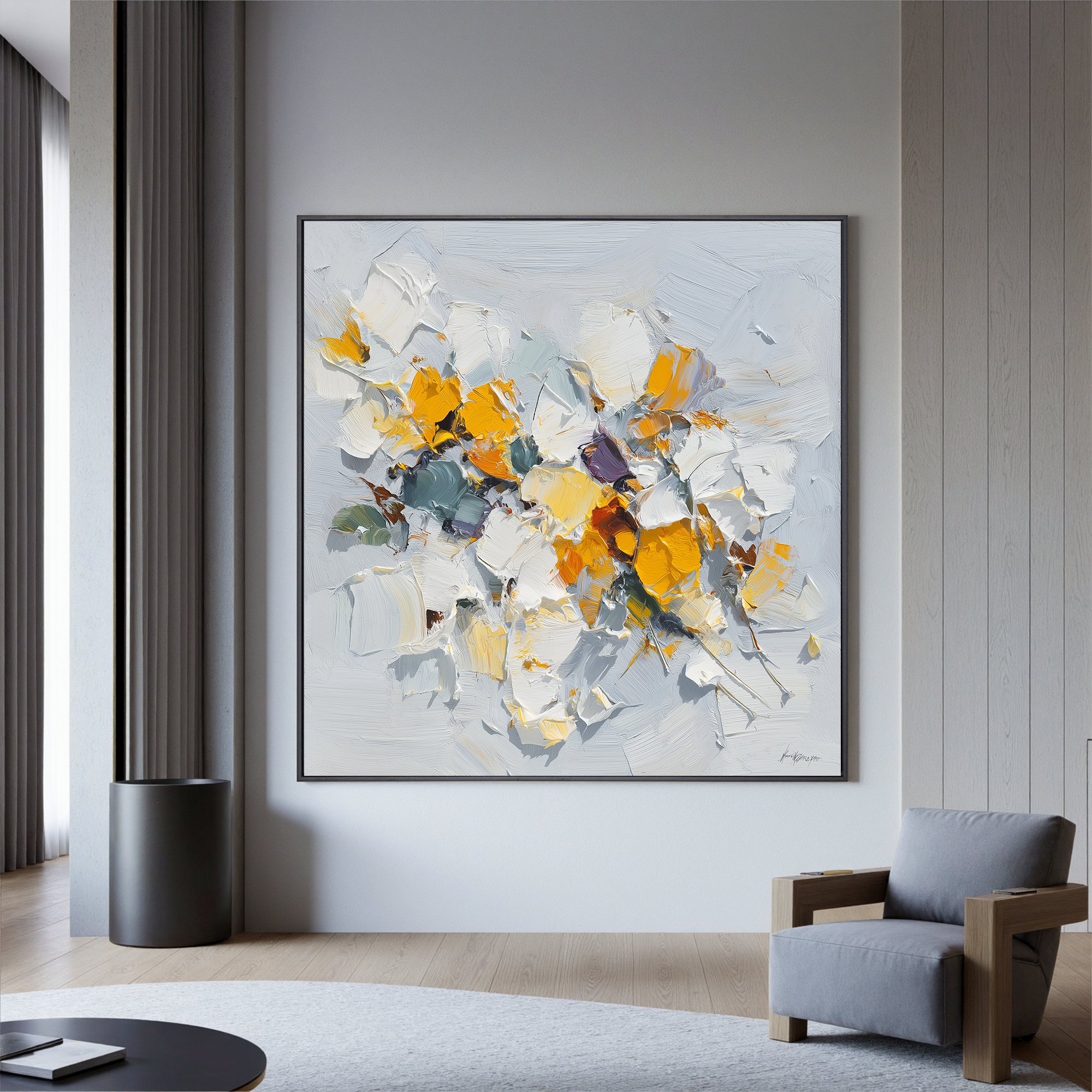 Plaster-art-texture-painting Art #ZY111