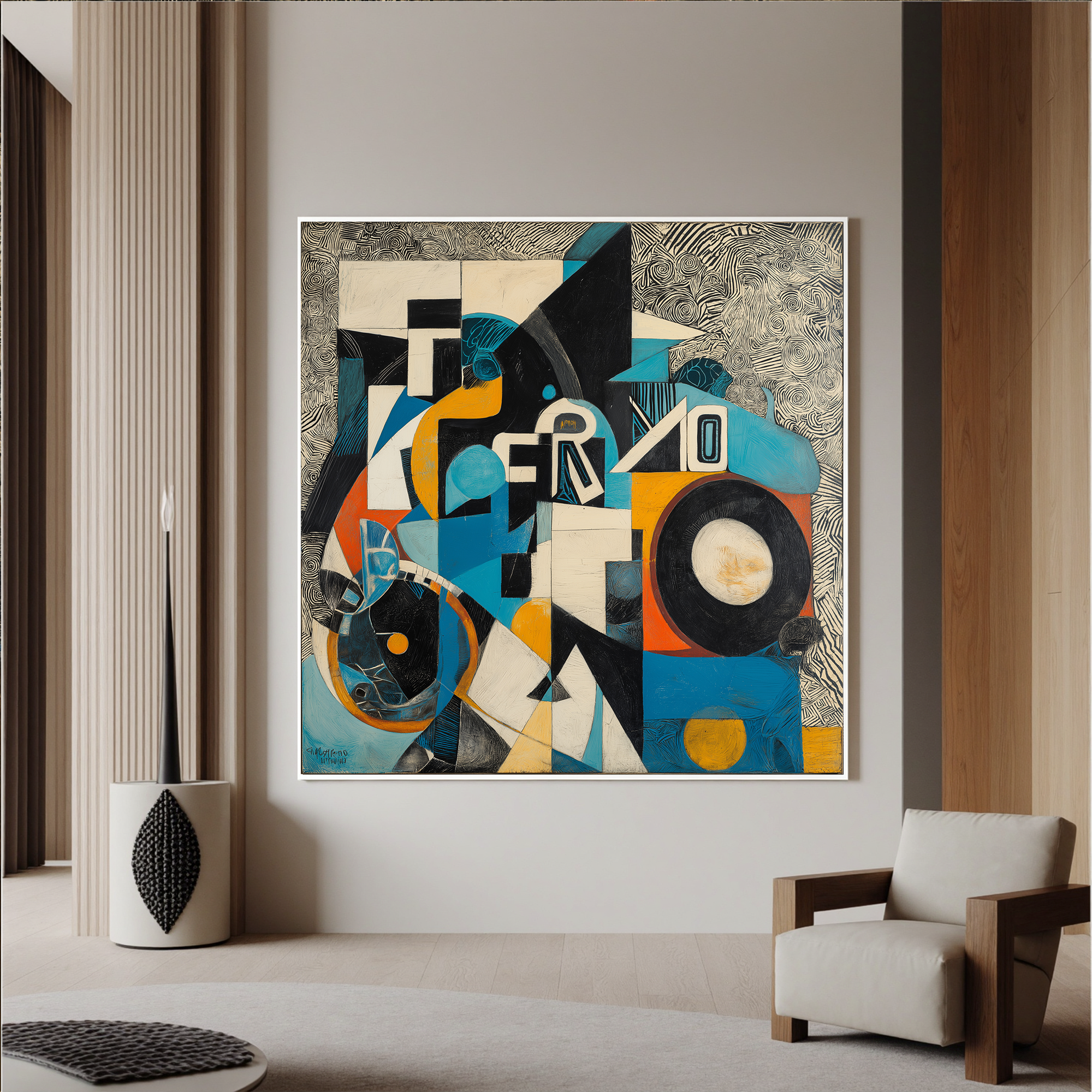 Geometry &Lines Art #ZY187