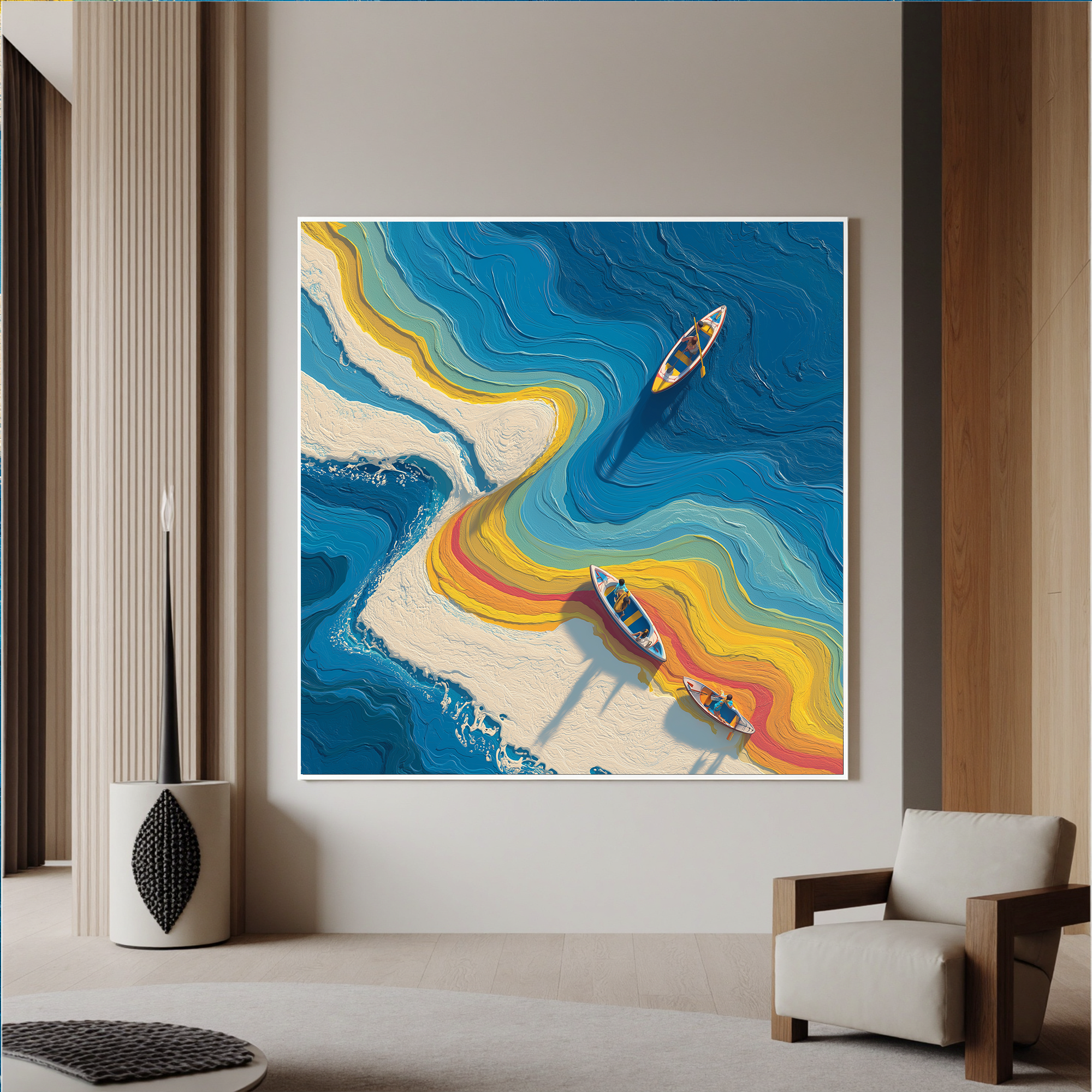 Ocean & Sky Art #ZY201