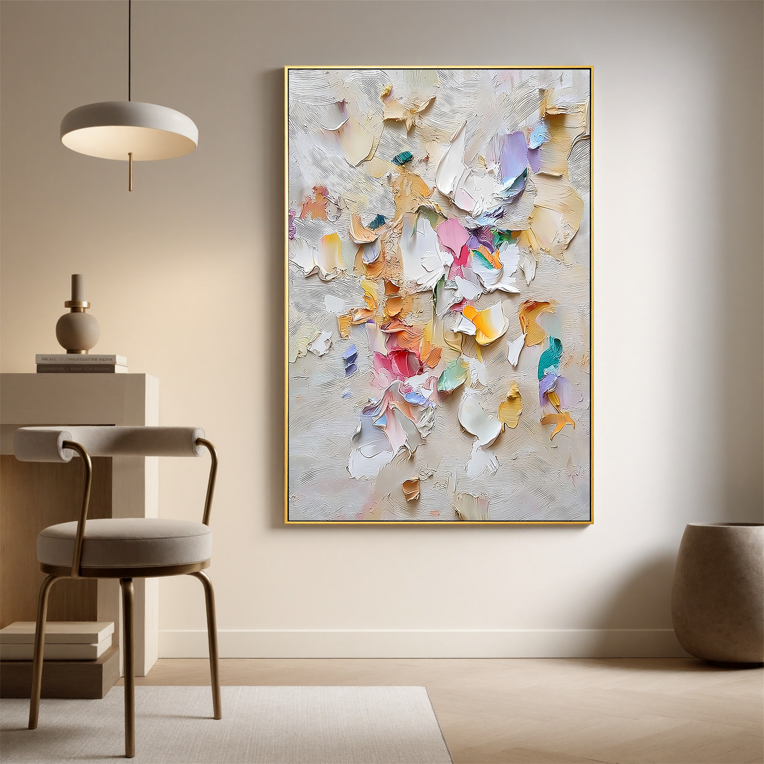 Plaster-texture-art #ZY 357