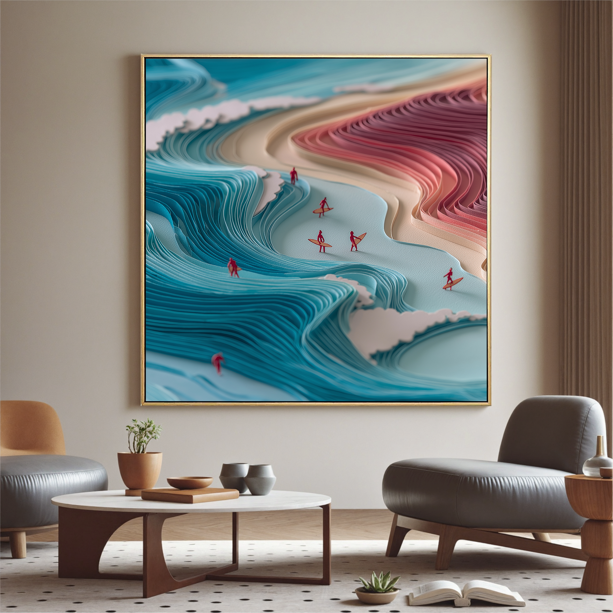 Ocean & Sky Art #ZY082