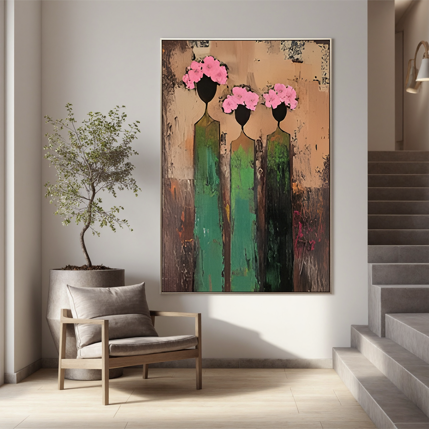 Flower-tree Art #ZY 570