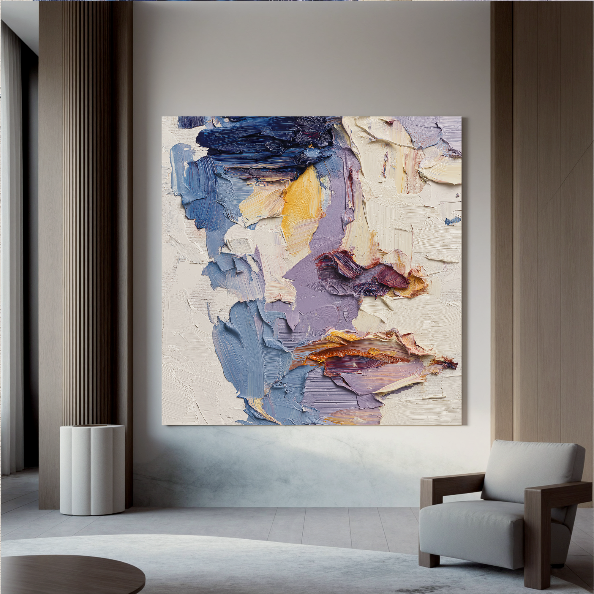 Plaster-art-texture-painting Art #ZY234