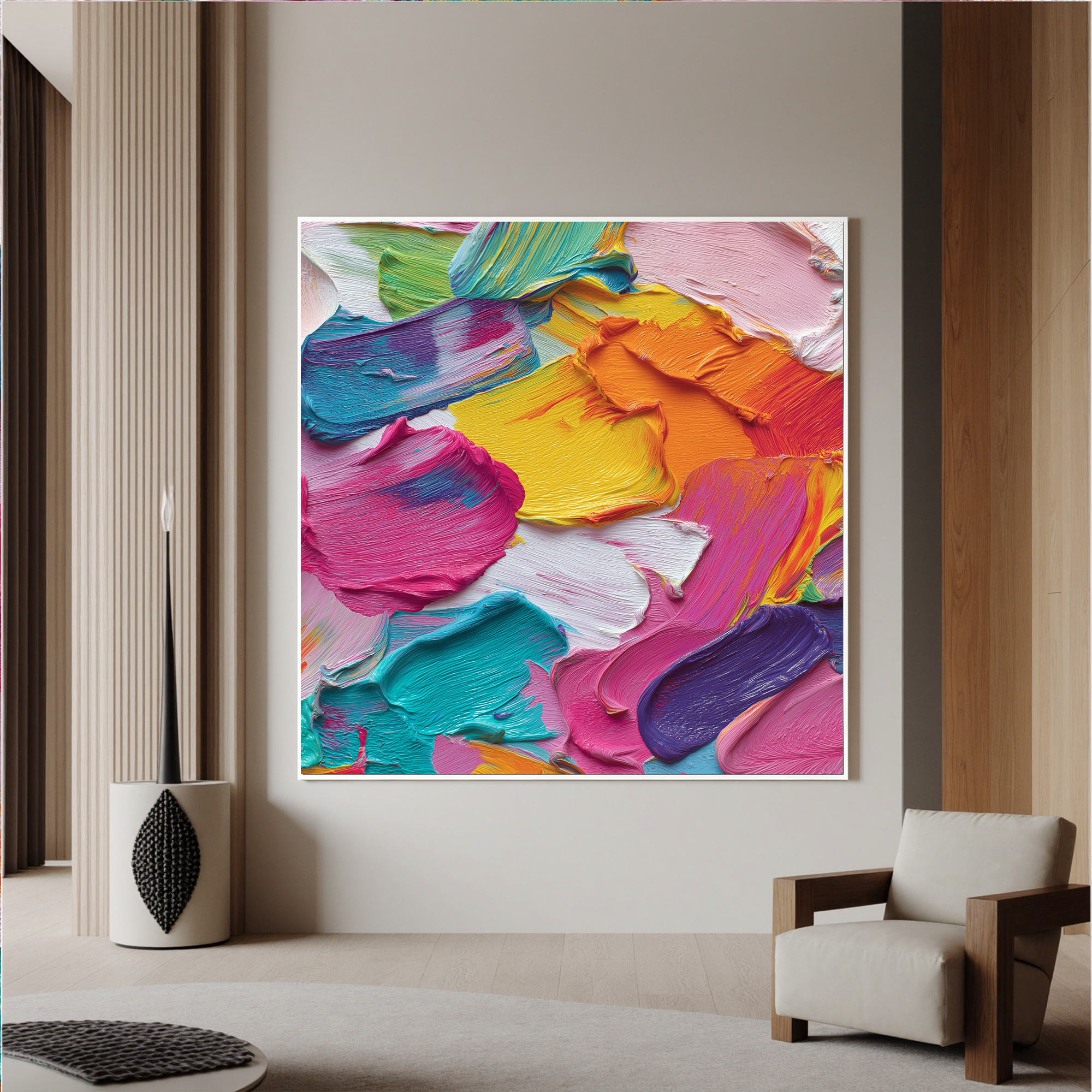 Colorful-painting Art #ZY136
