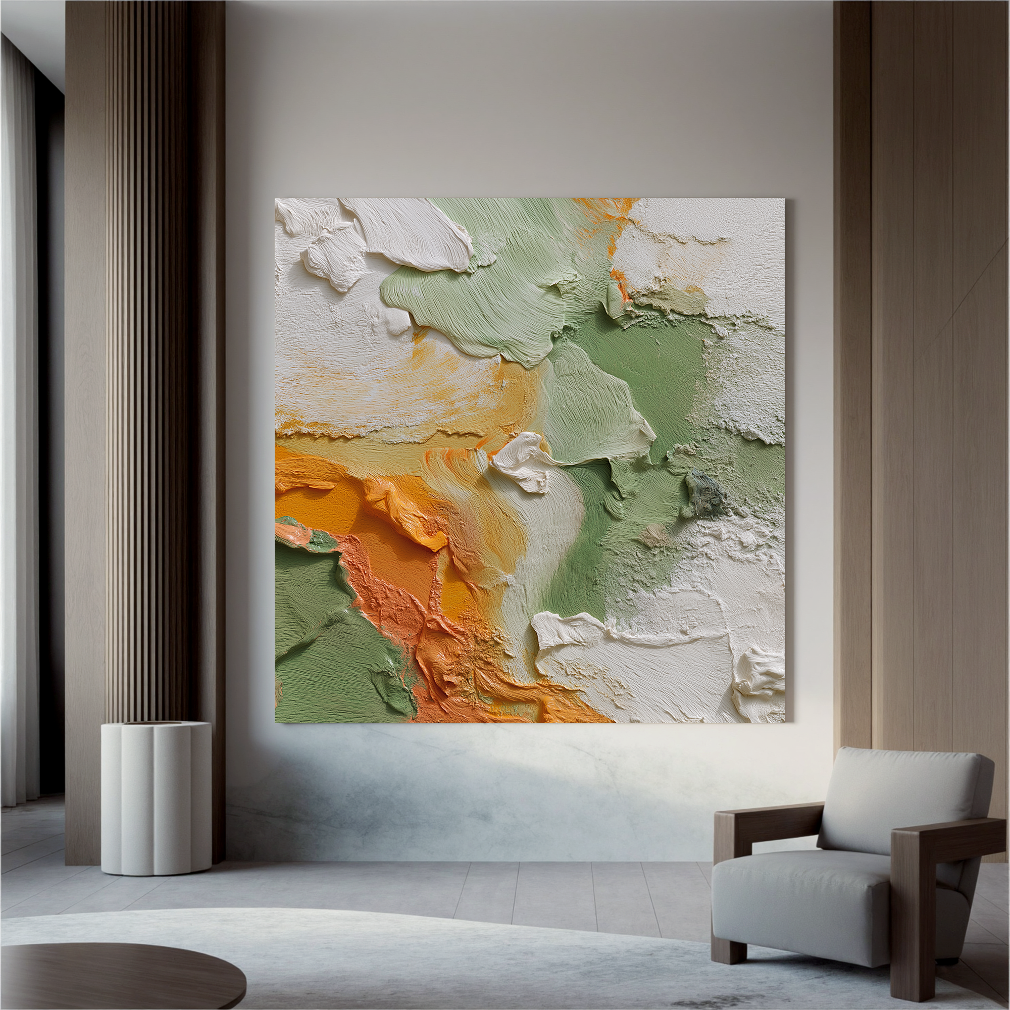 Plaster-art-texture-painting Art #ZY288