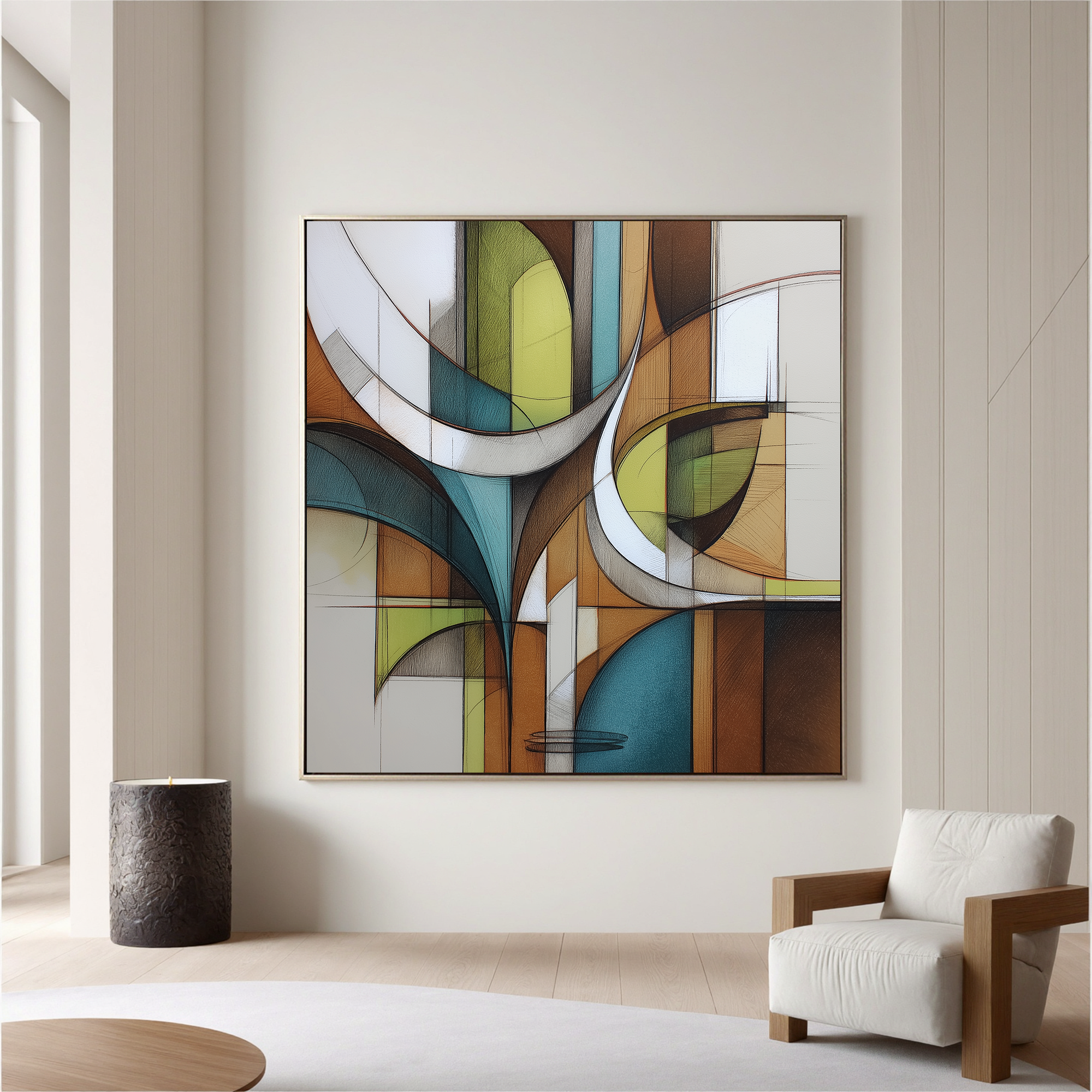 Geometry &Lines Art #ZY001