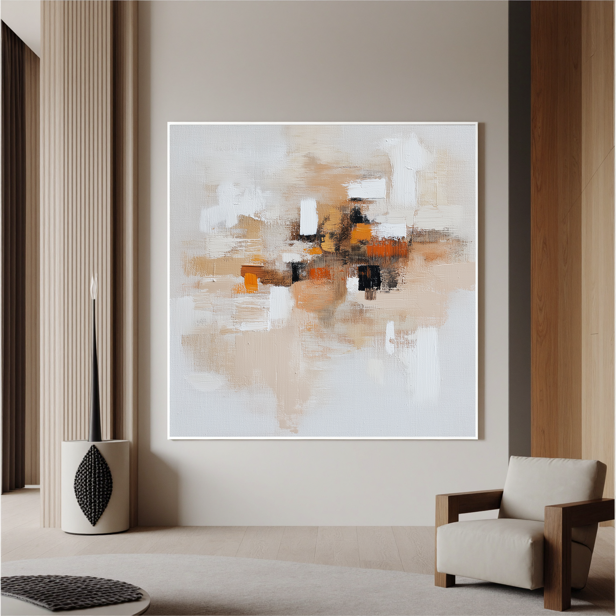 Plaster-art-texture-painting Art #ZY100