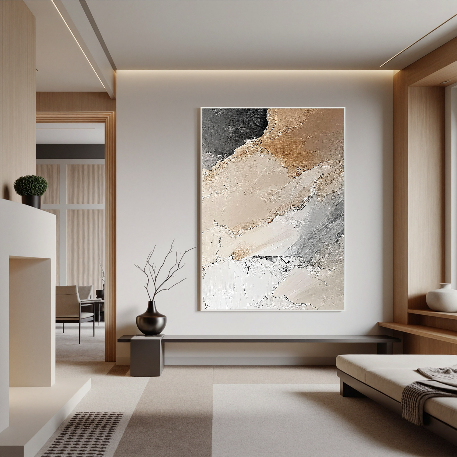 Plaster-texture-art #ZY 634