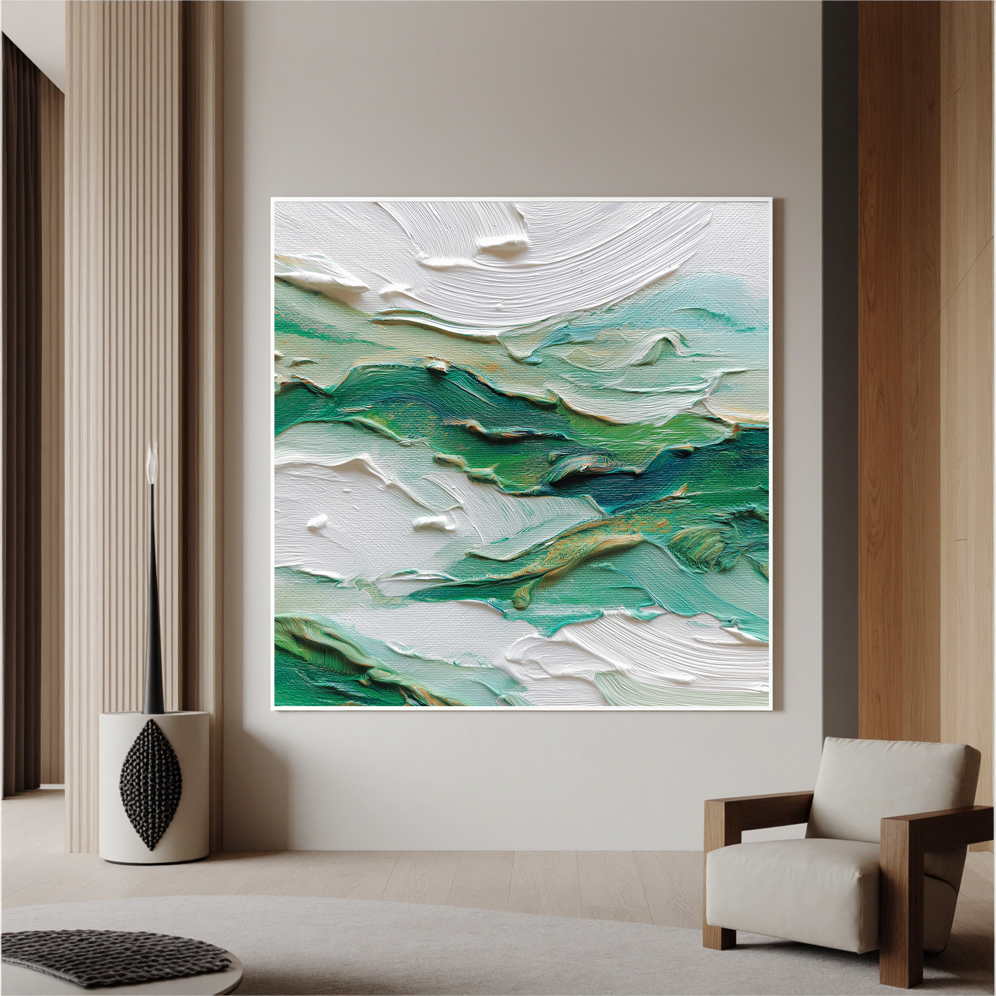 Plaster-art-texture-painting Art #ZY278