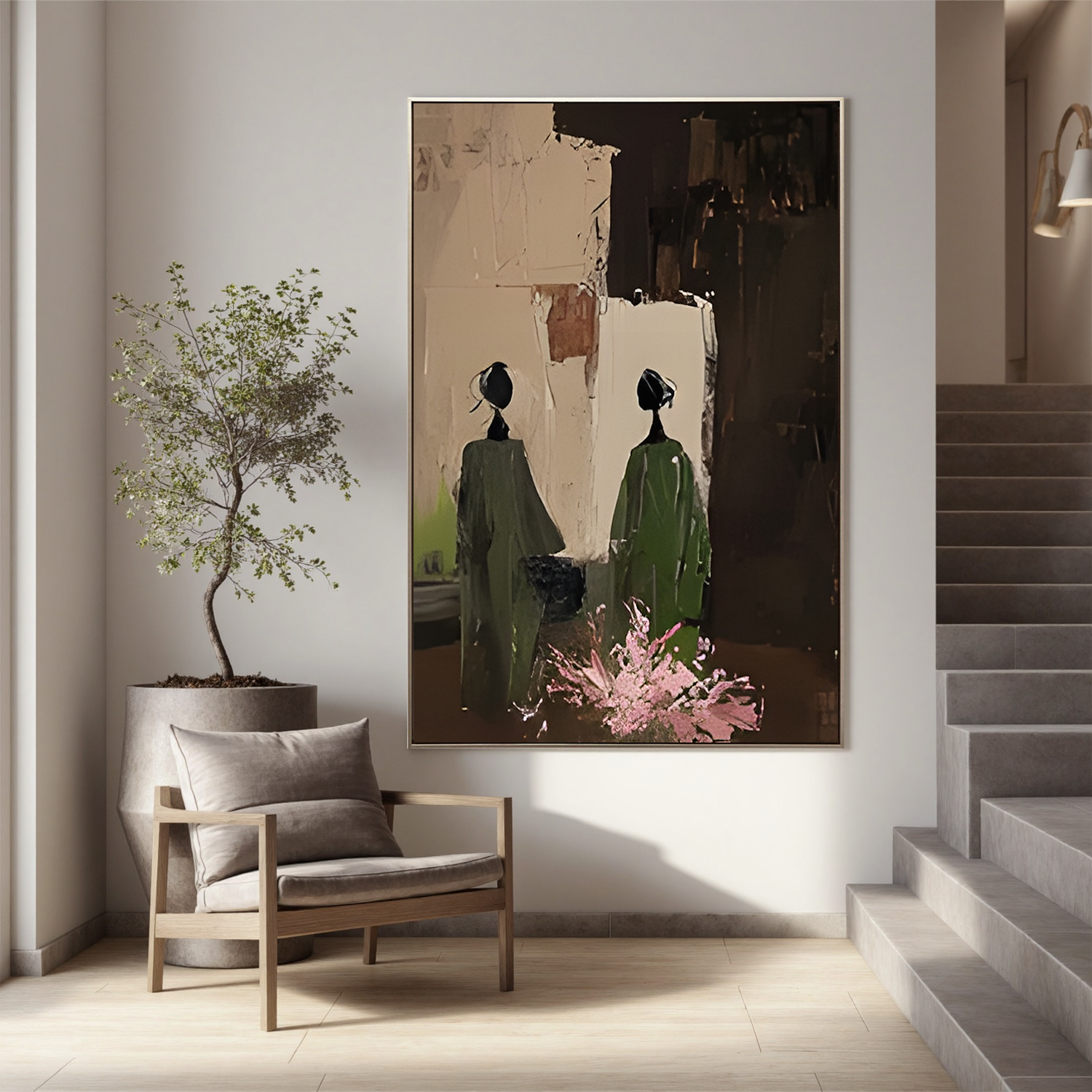 Flower-tree Art #ZY 573