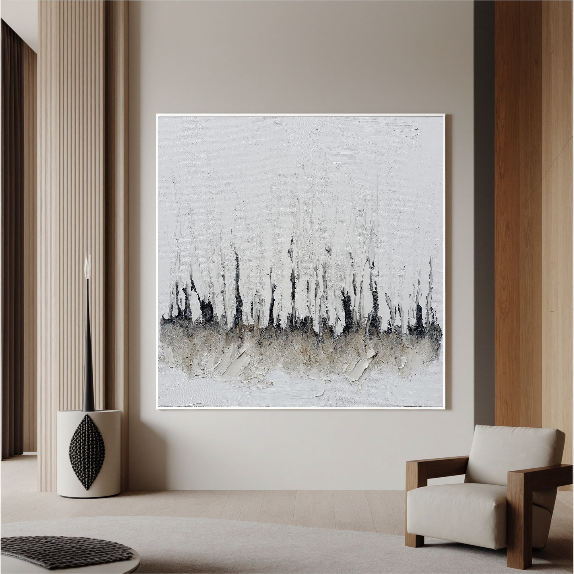 Plaster-art-texture-painting Art #ZY048