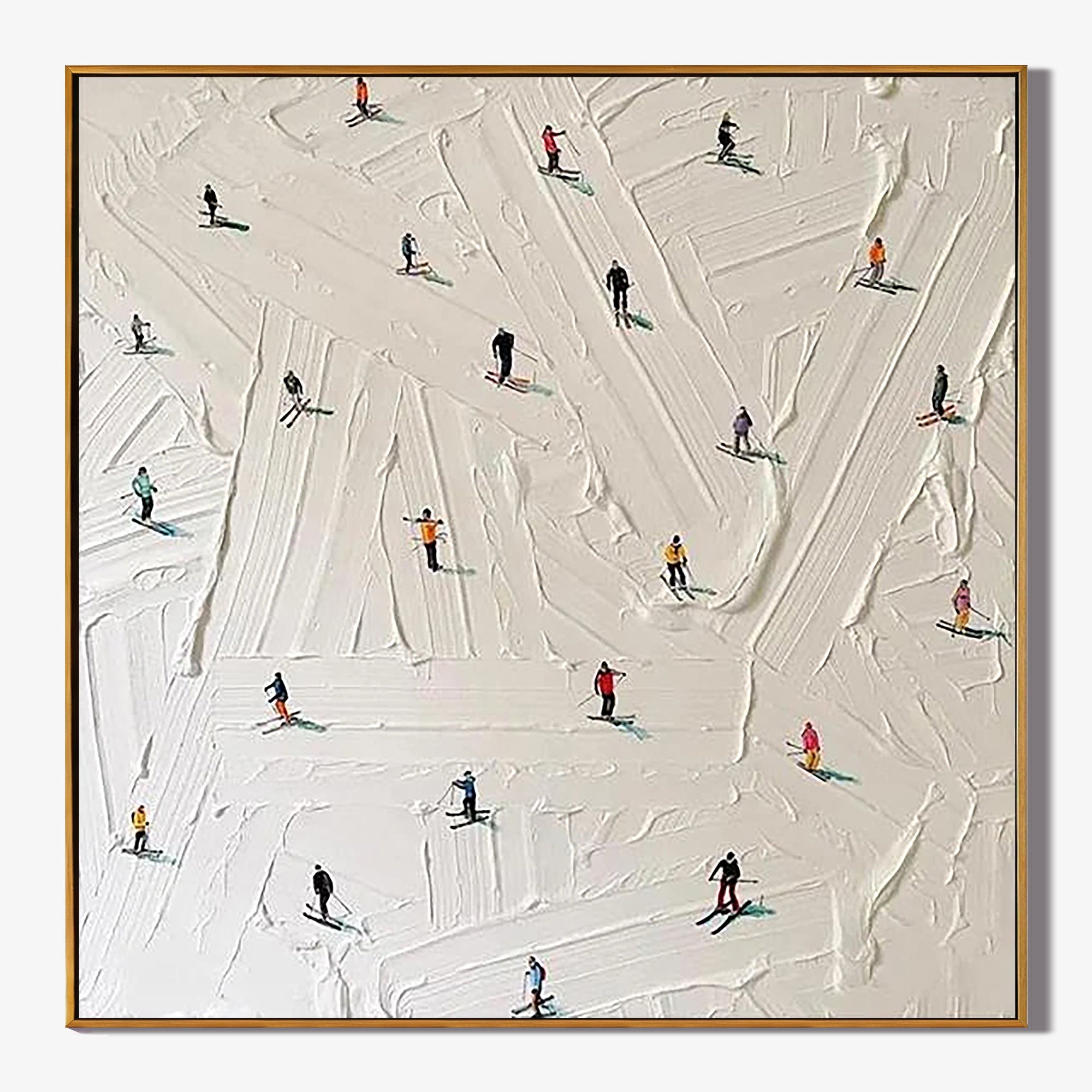 Plaster-art-texture-painting Art #ZY 649