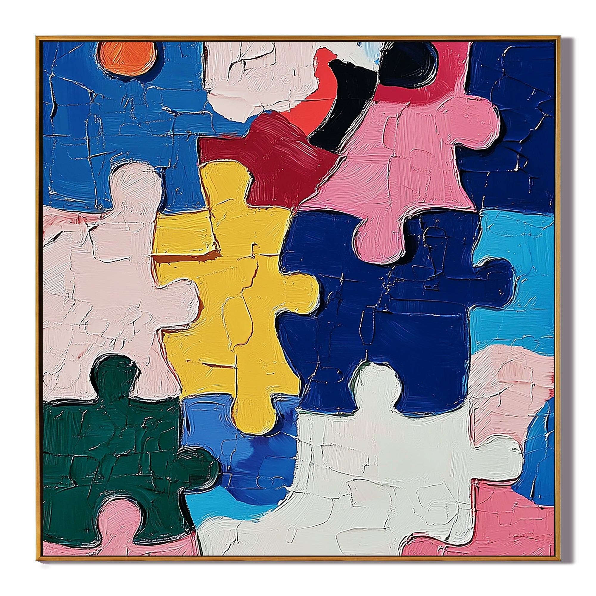 Colorful-painting Art #ZY 590