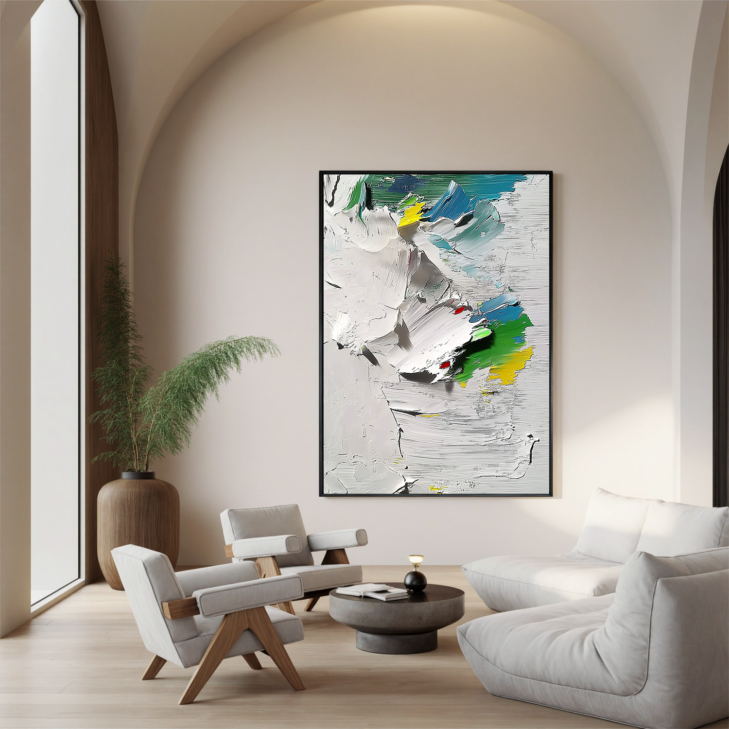 Plaster-texture-art #ZY 474