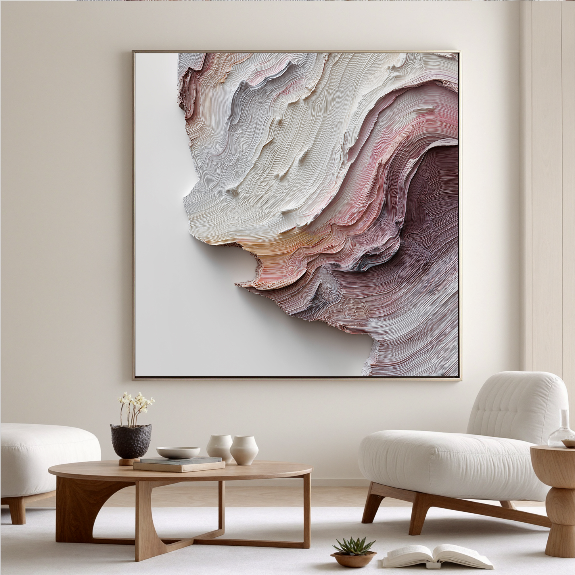 Plaster-art-texture-painting Art #ZY159