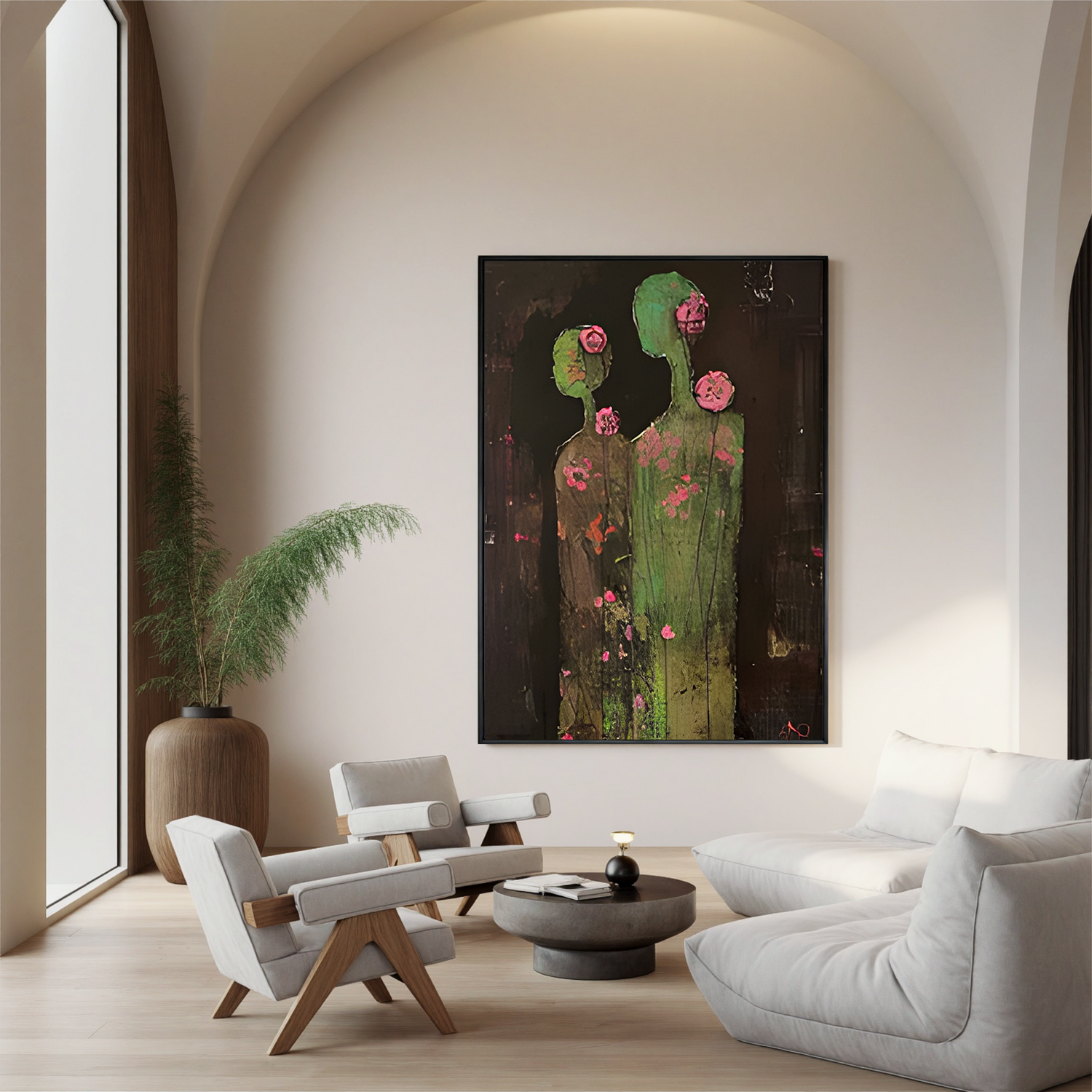 Flower-tree Art #ZY 572