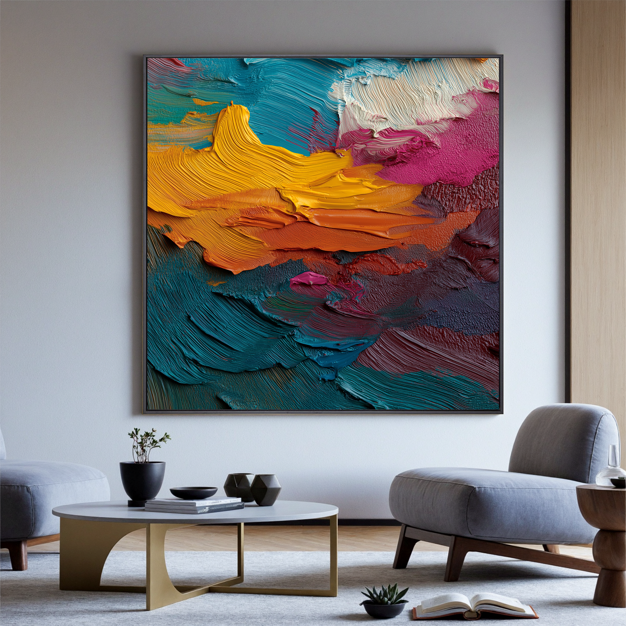 Colorful-painting Art #ZY044