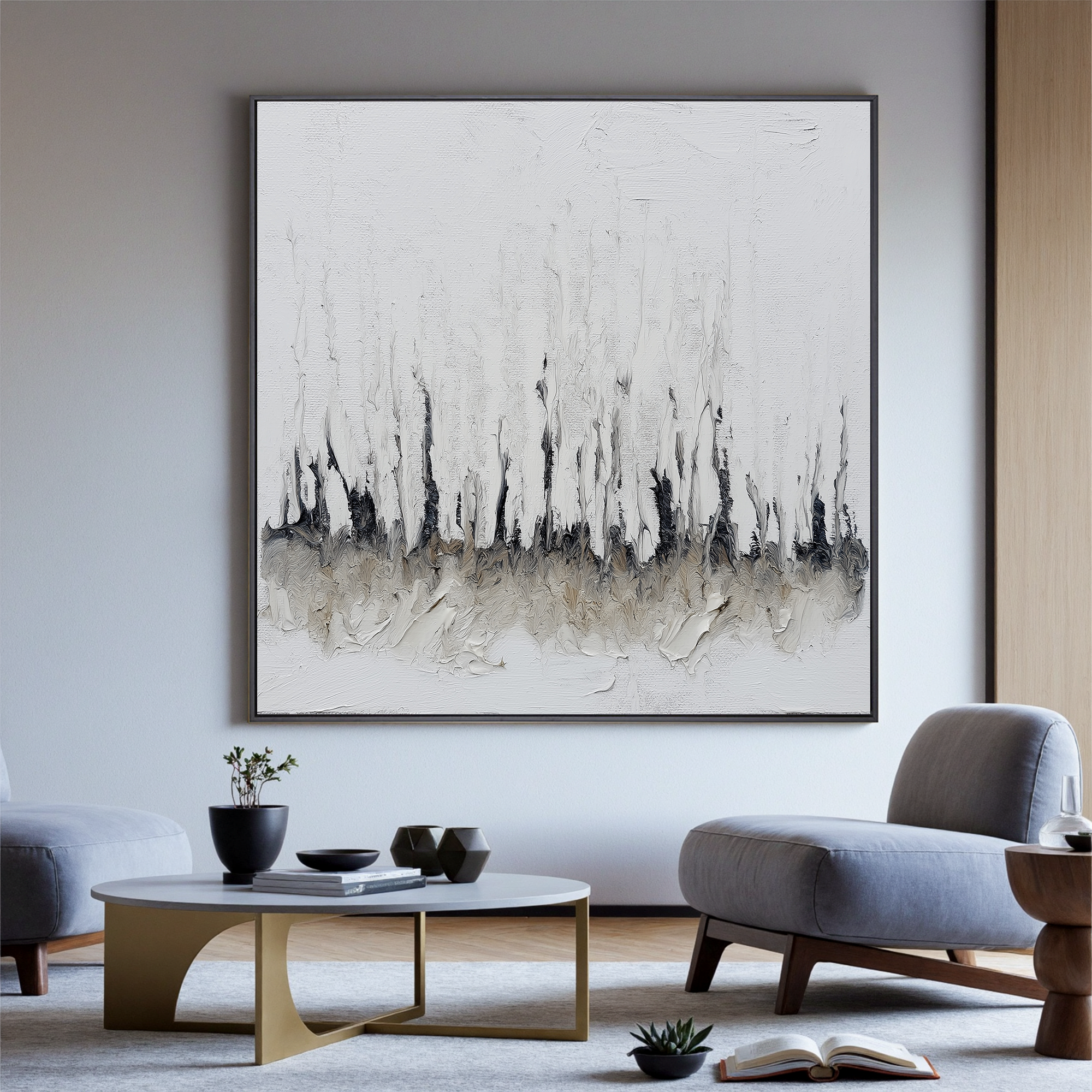 Plaster-art-texture-painting Art #ZY048