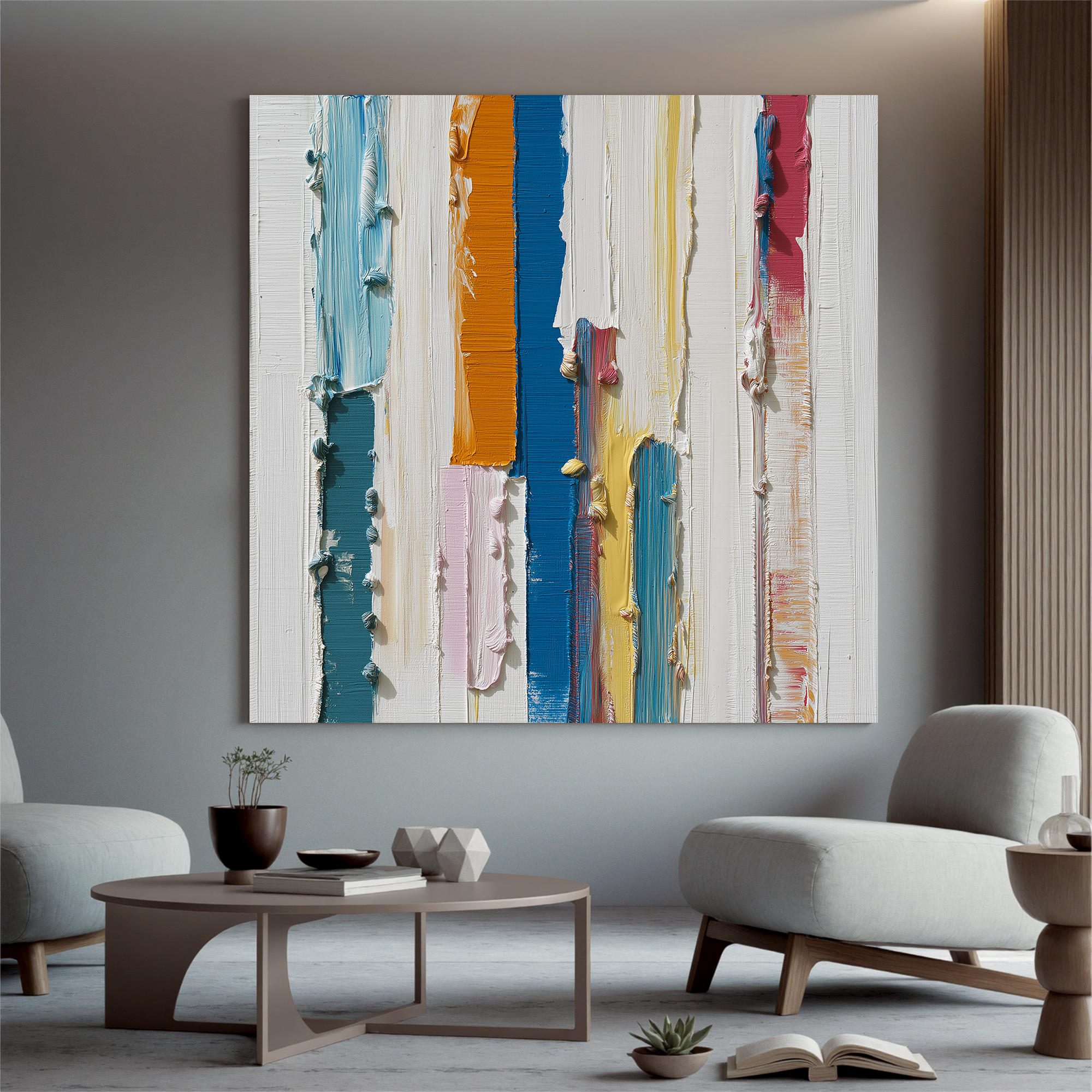 Plaster-art-texture-painting Art #ZY275