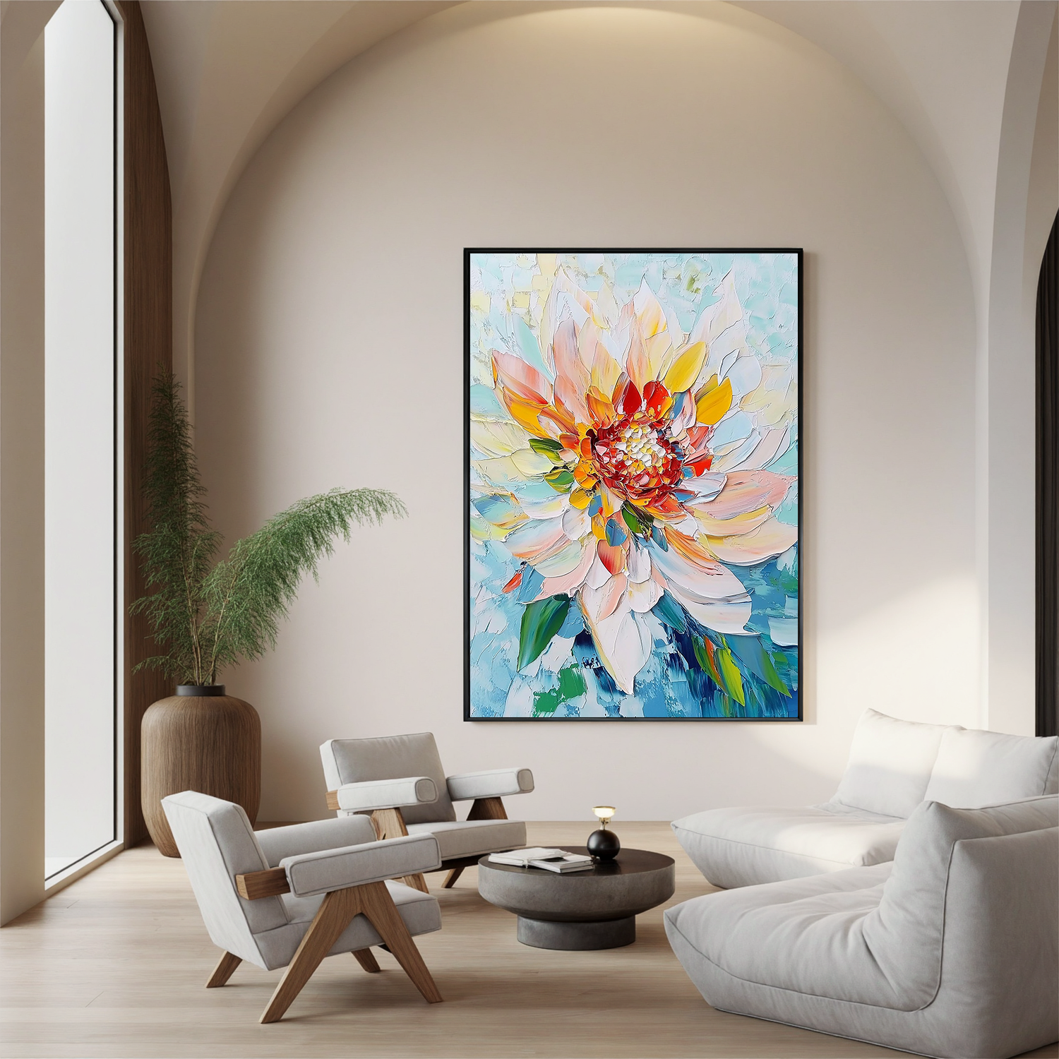 Flower-tree Art #ZY 565