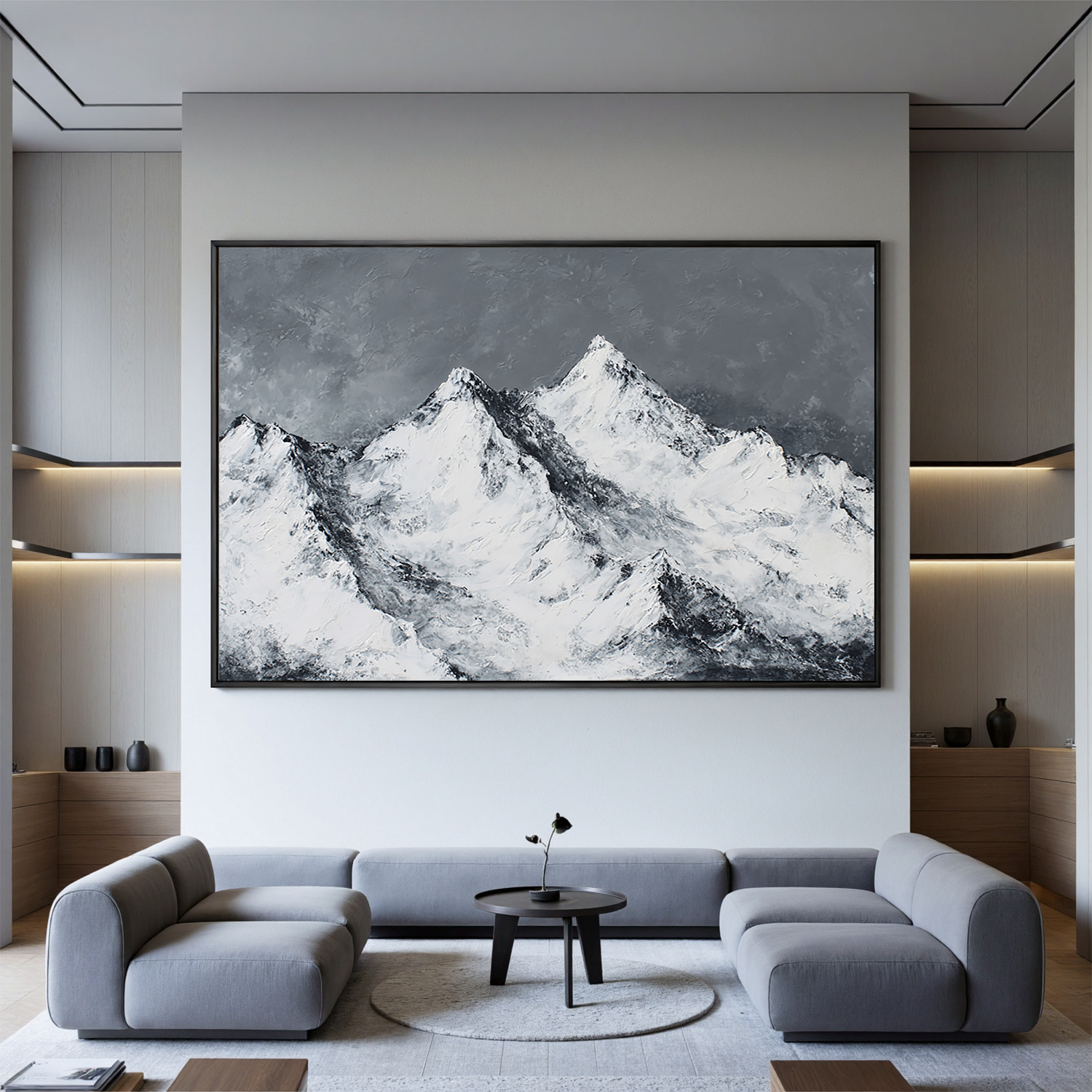 Mountains-valley Art #ZY 530