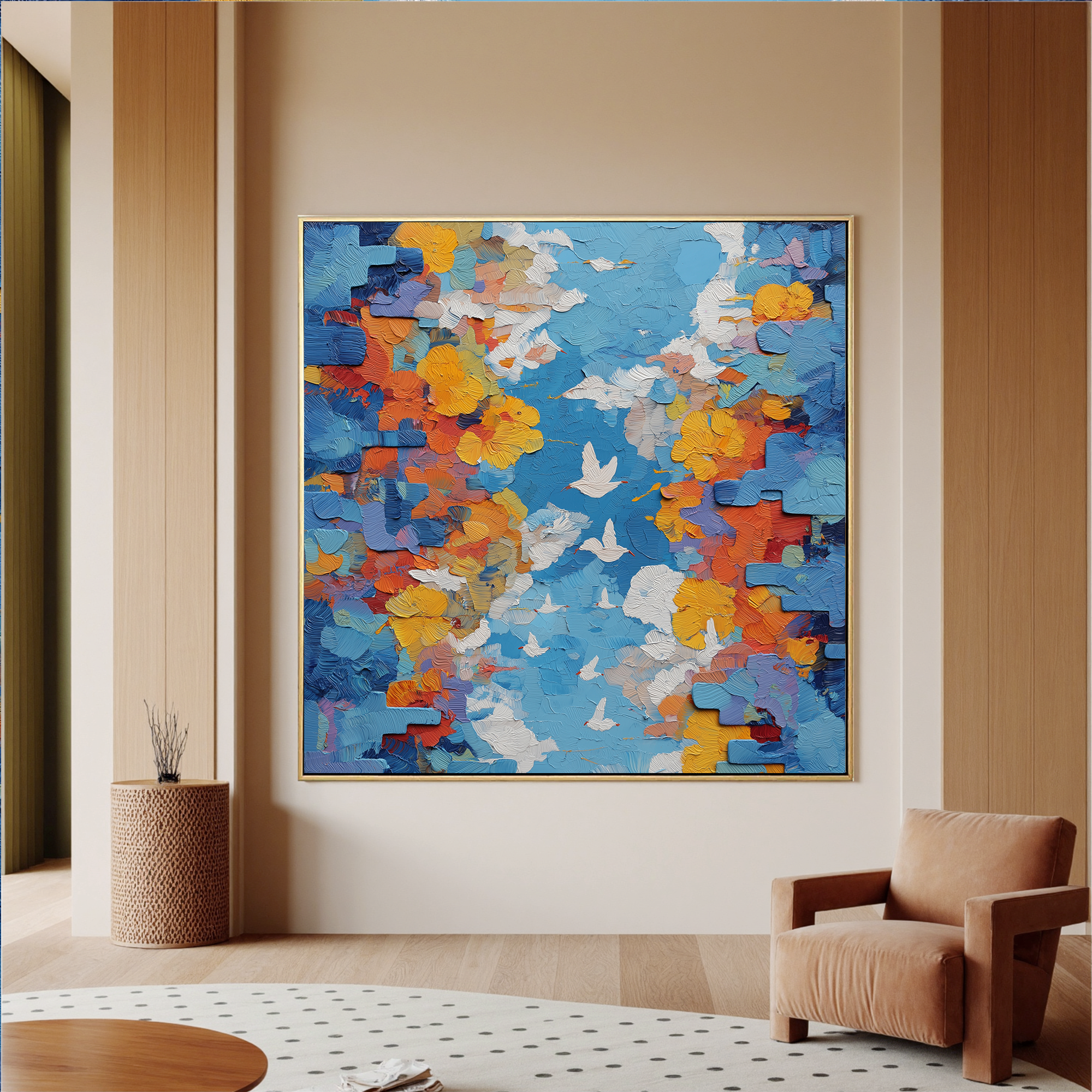 Colorful-painting Art #ZY155